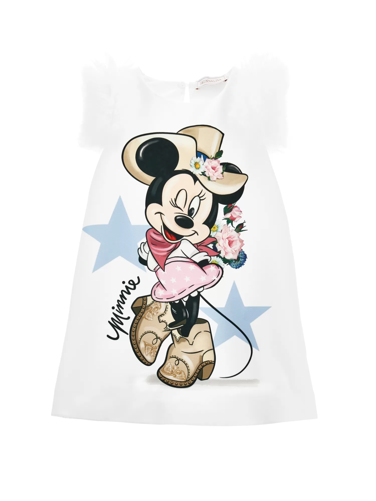 Monnalisa Abito crepe Minnie