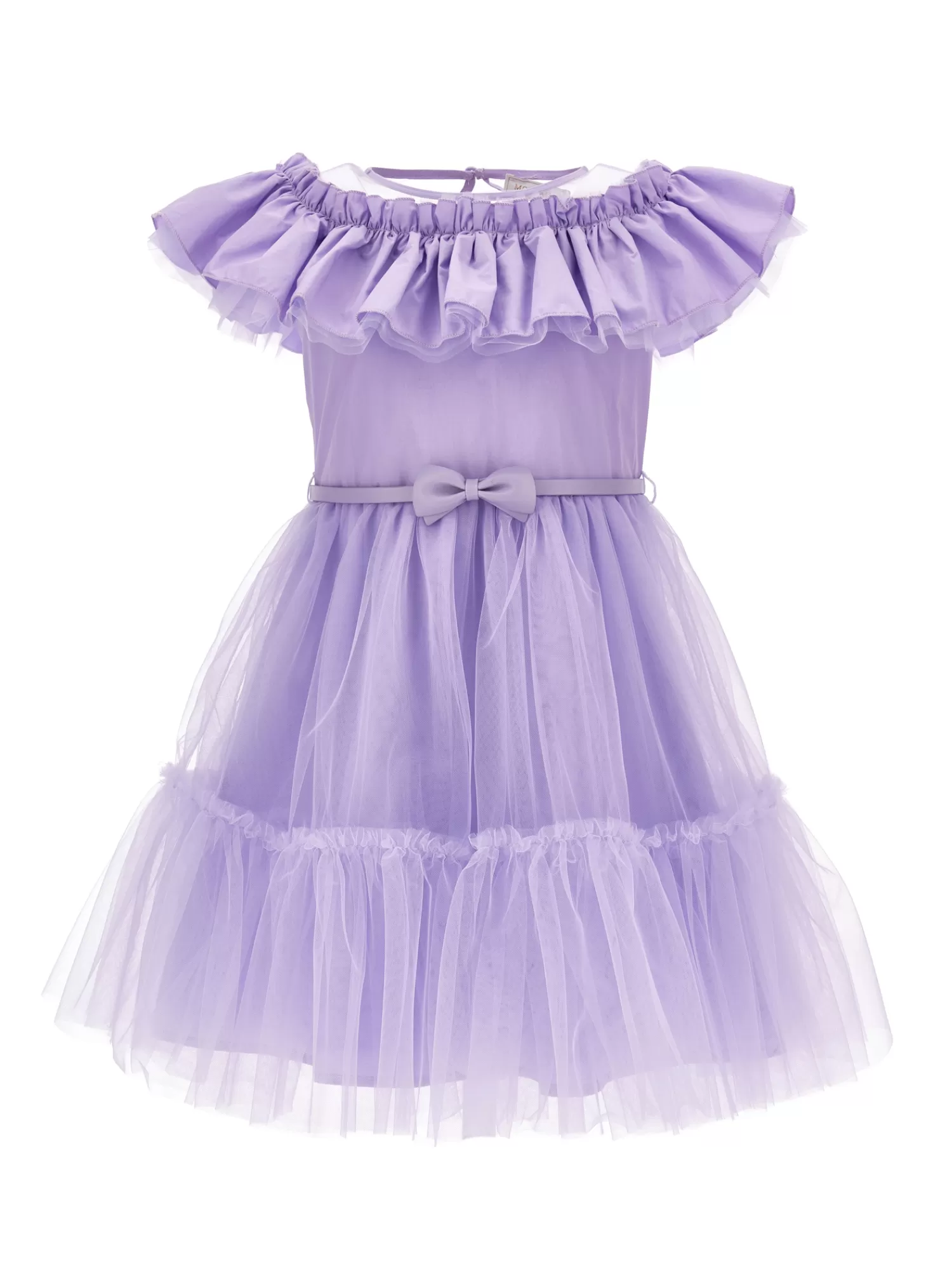 Monnalisa Abito tulle con volant