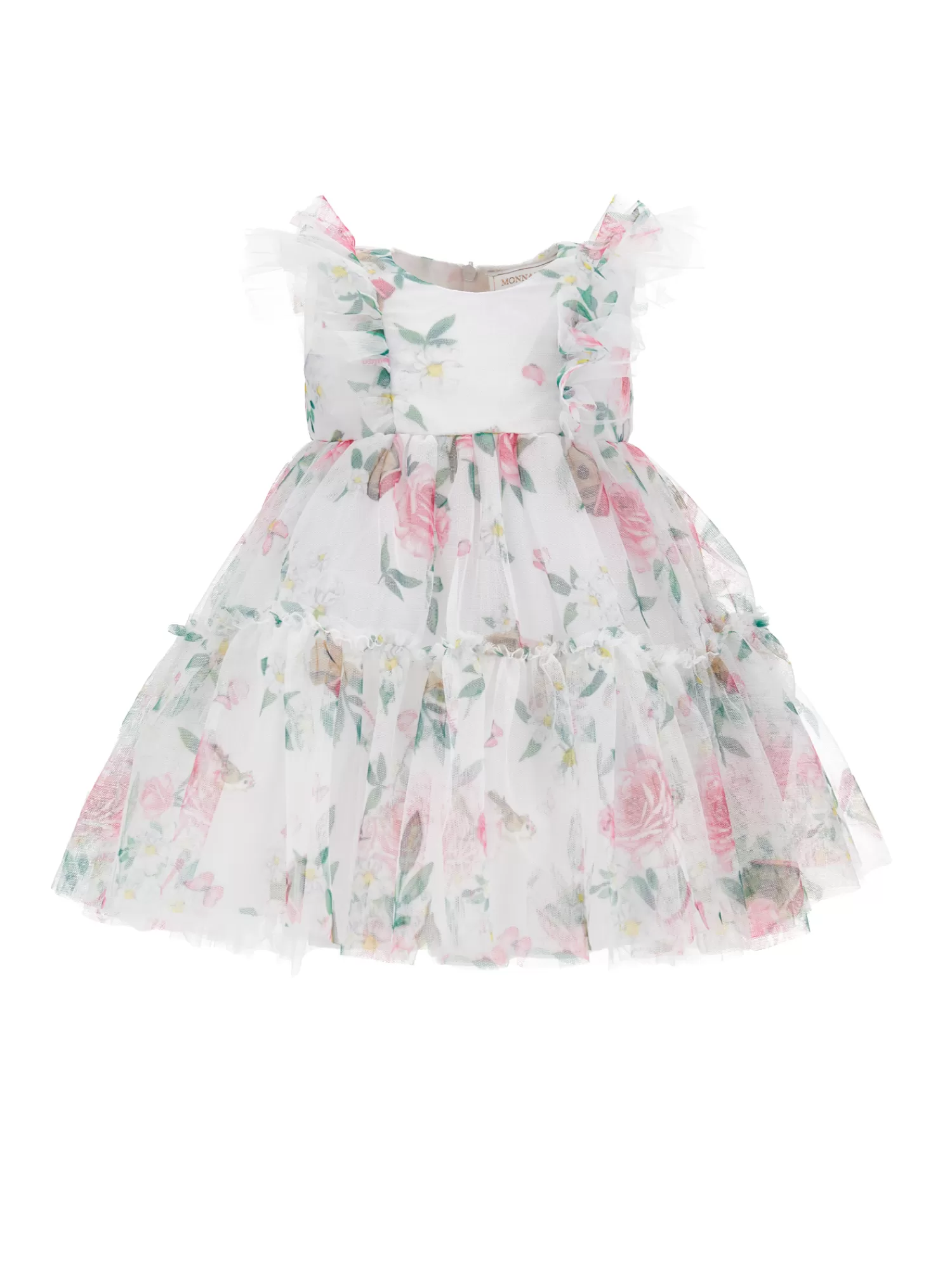 Monnalisa Abito tulle floreale