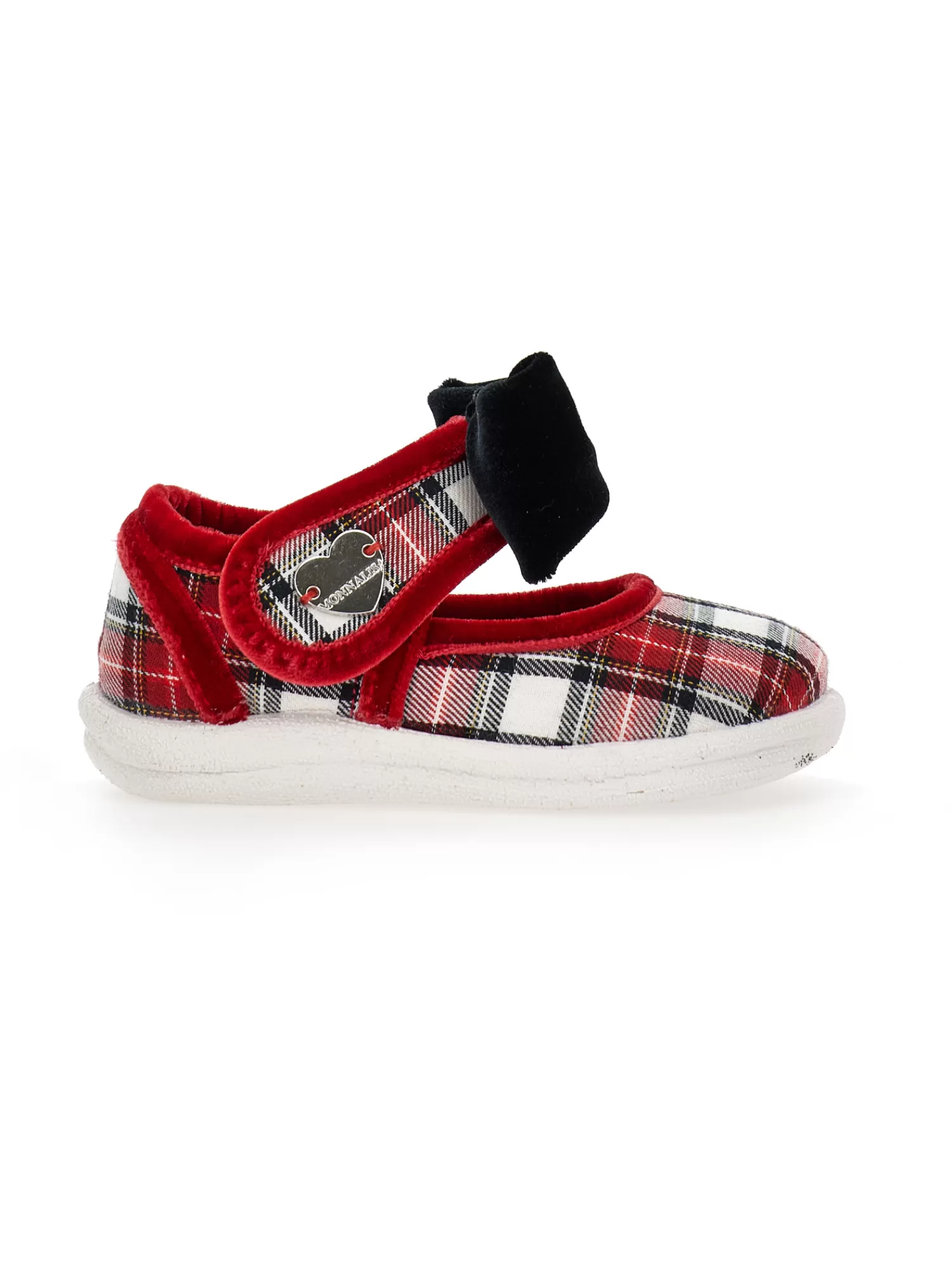 Monnalisa Ballerine tessuto tartan