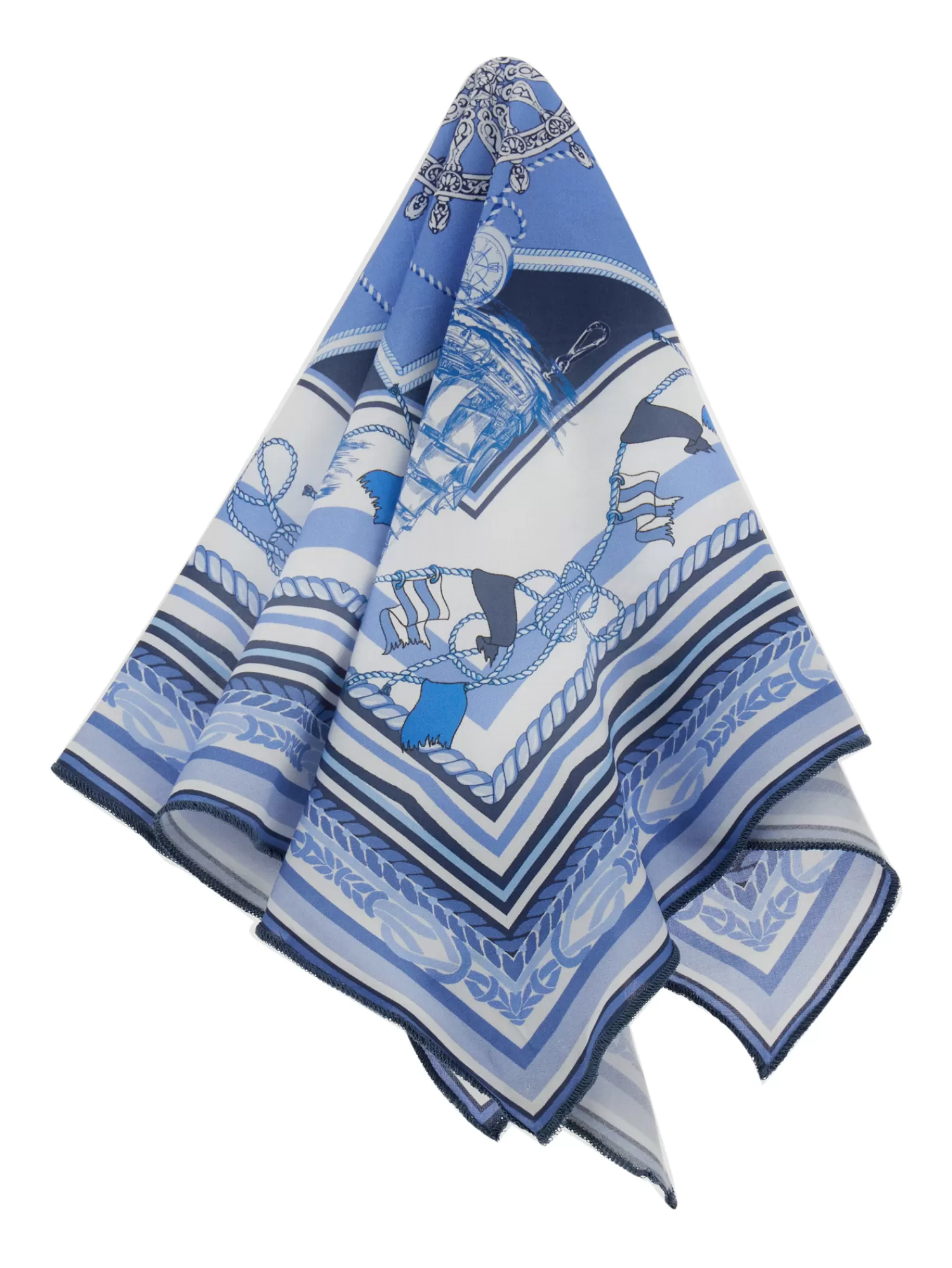 Bambino Monnalisa Bandana viscosa  stampa marine