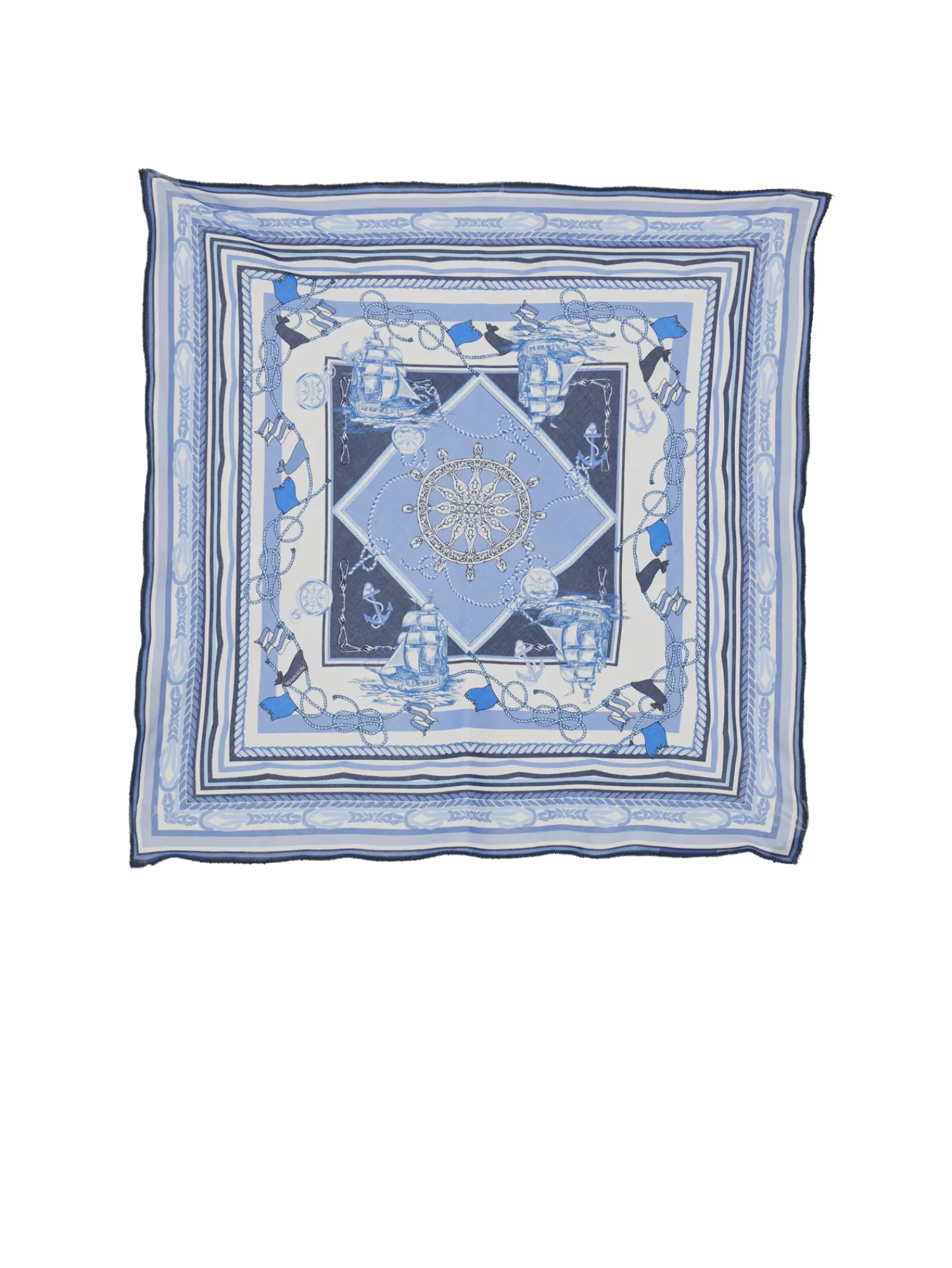 Bambino Monnalisa Bandana viscosa  stampa marine