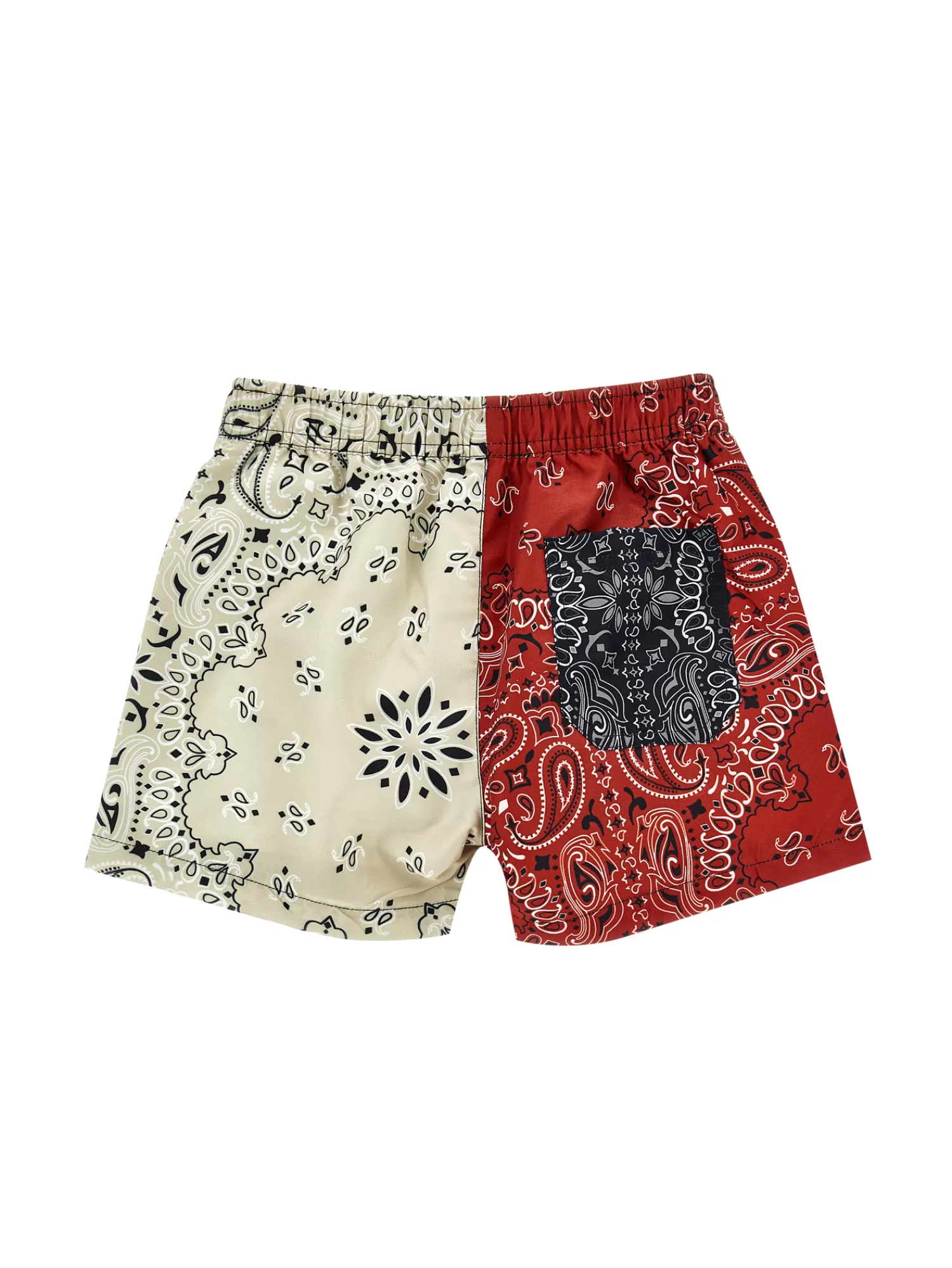 Bambino Monnalisa Bermuda beach bicolor paisley