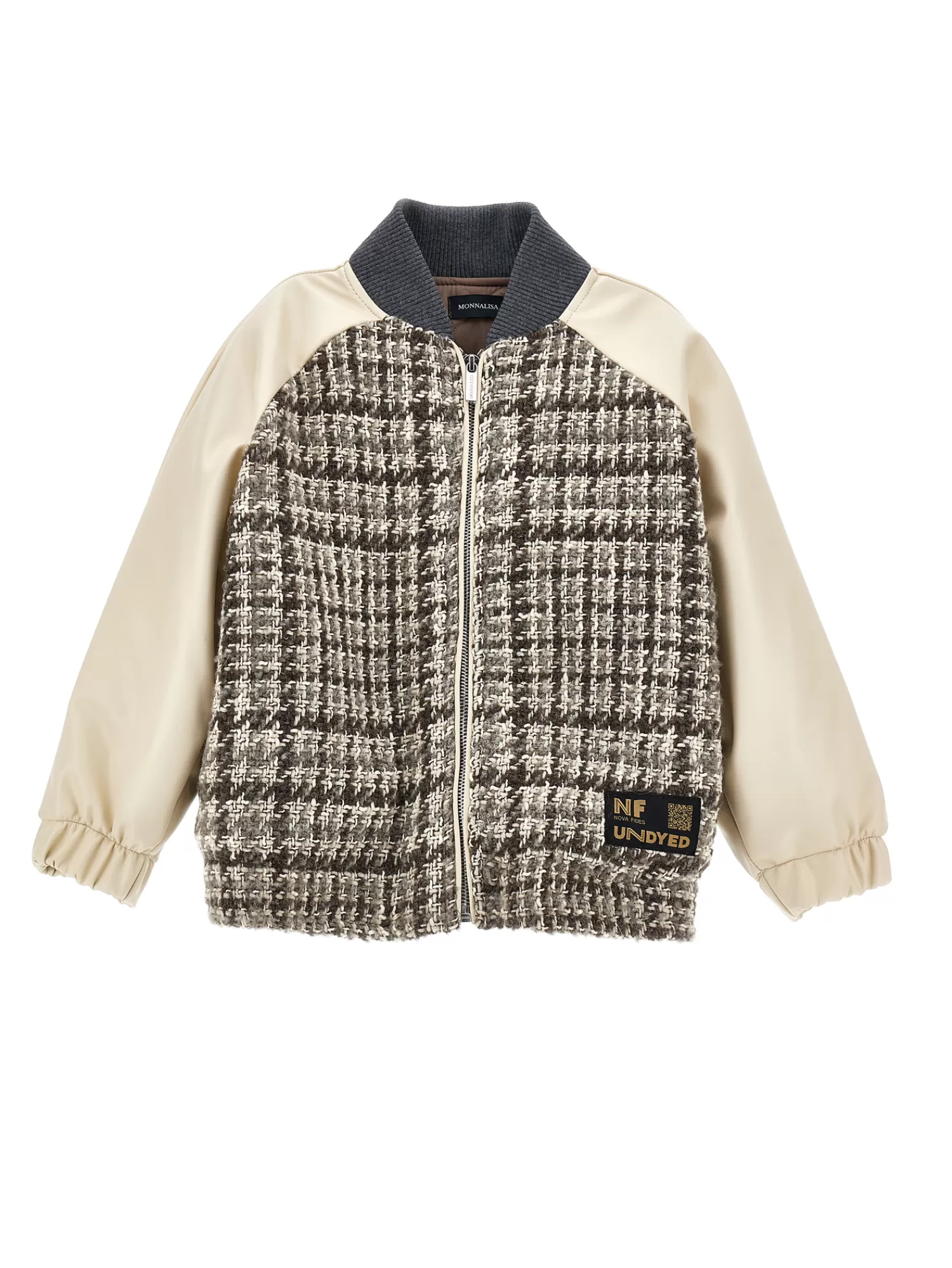 Bambino Monnalisa Bomber tessuto tweed