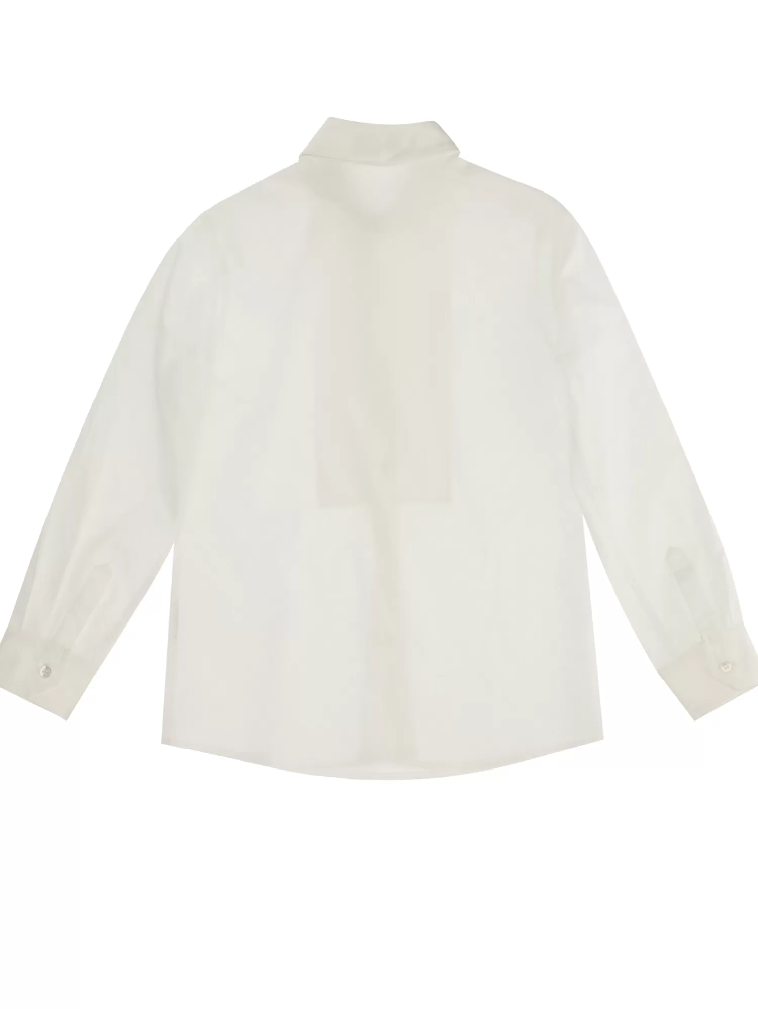 Monnalisa Camicia da smoking con plastron