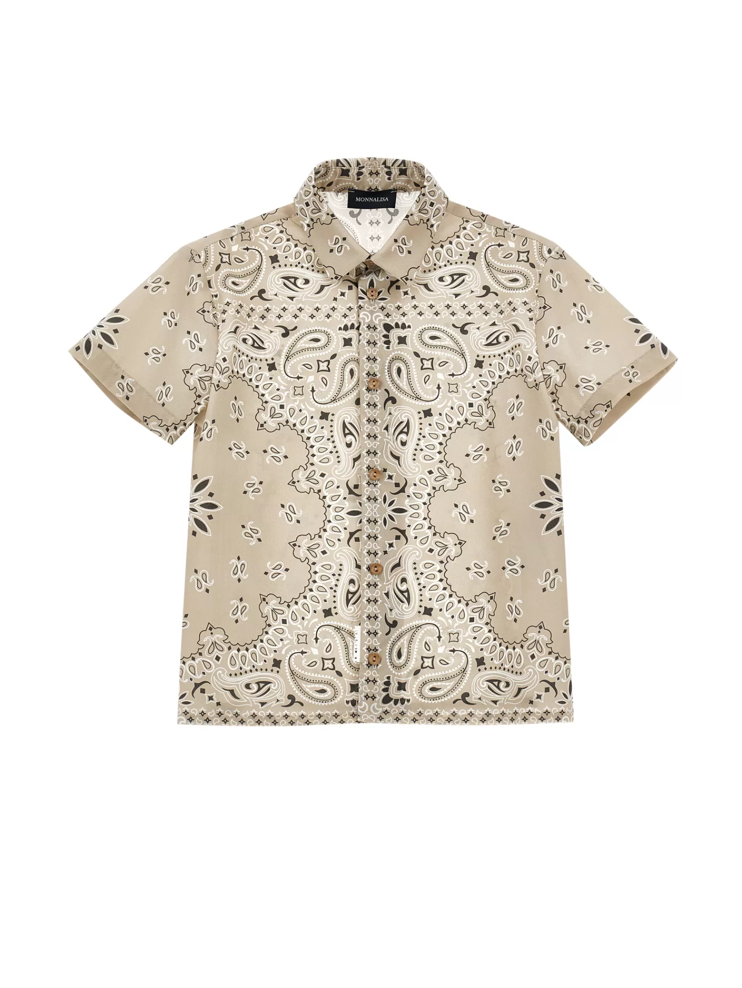 Bambino Monnalisa Camicia popeline paisley