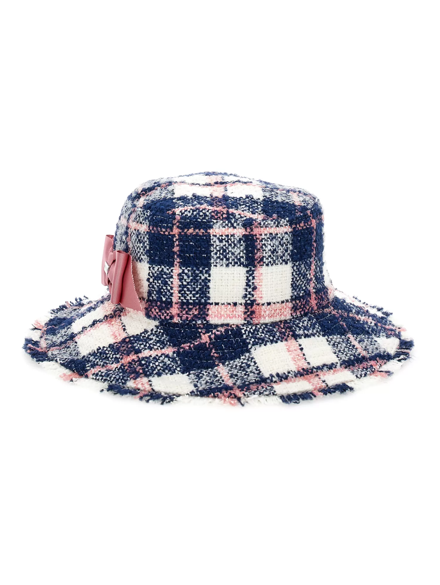 Monnalisa Cappello tartan con piccola tesa