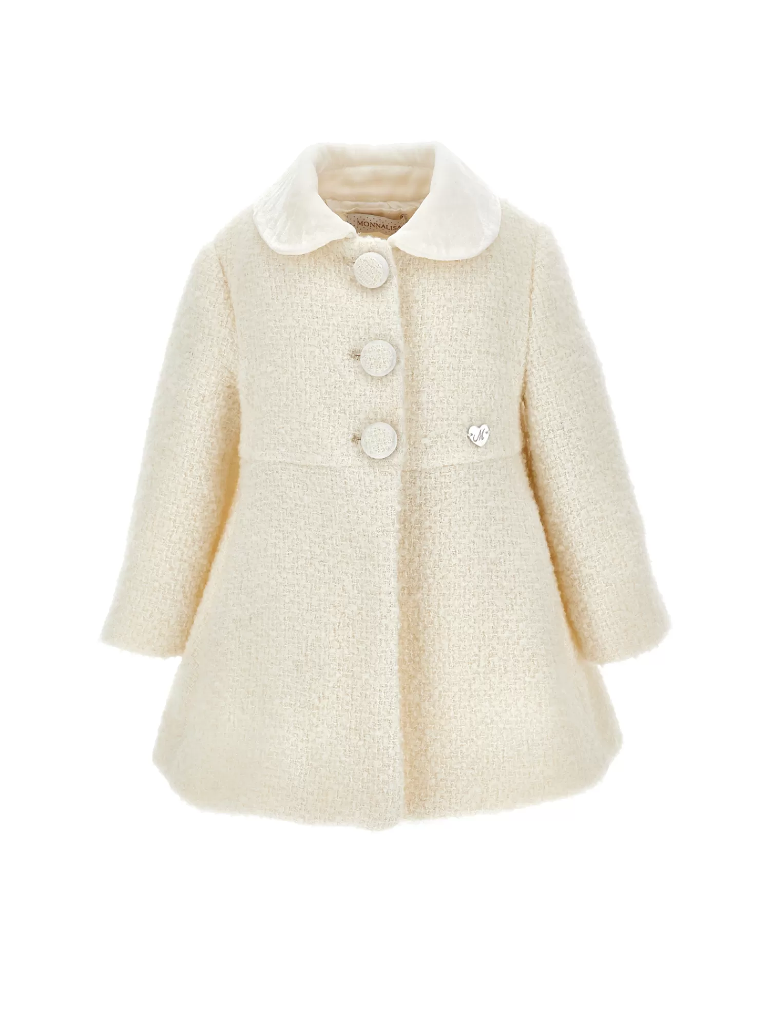 Monnalisa Cappotto bouclé