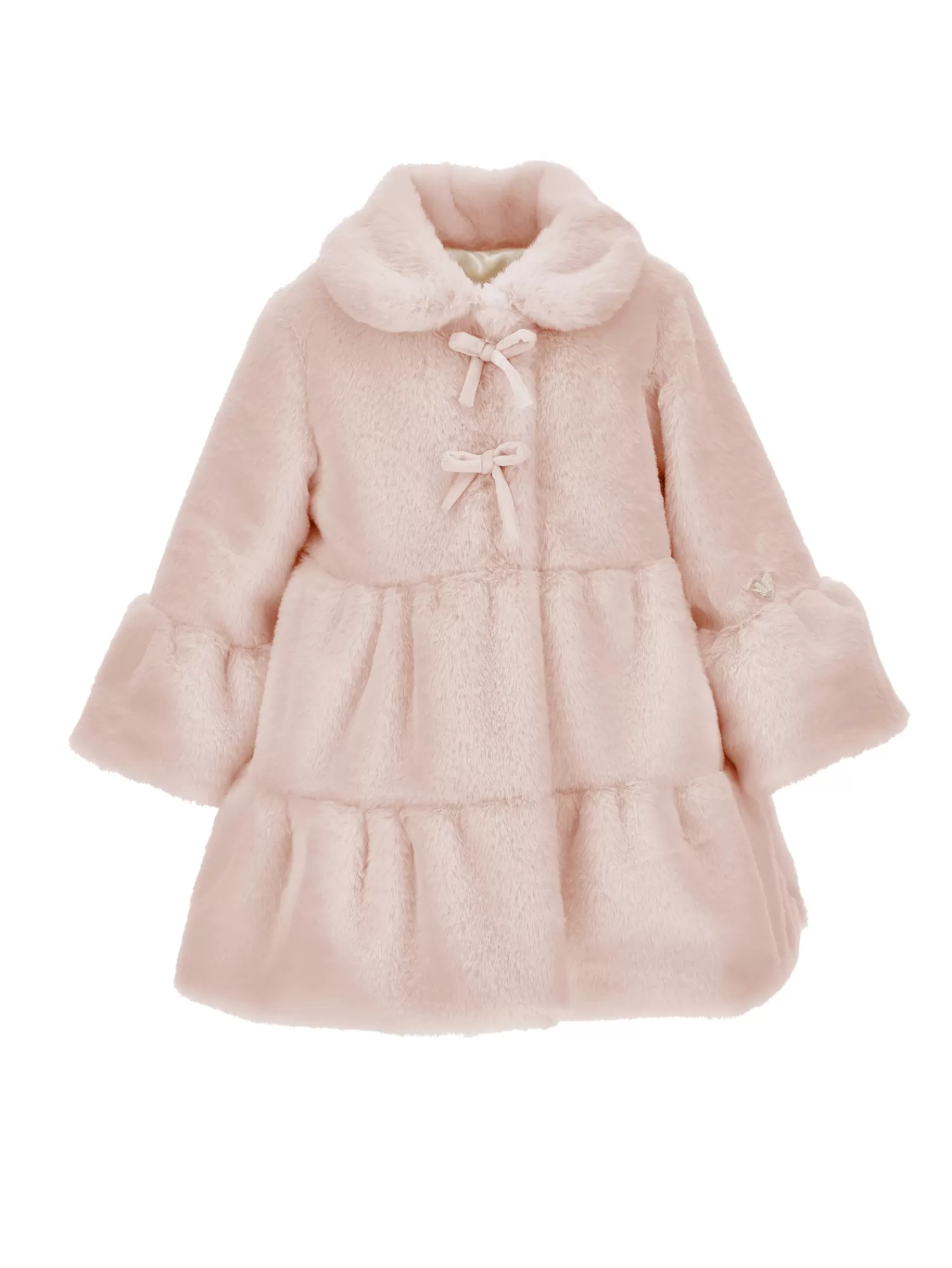 Monnalisa Cappotto peluche svasato