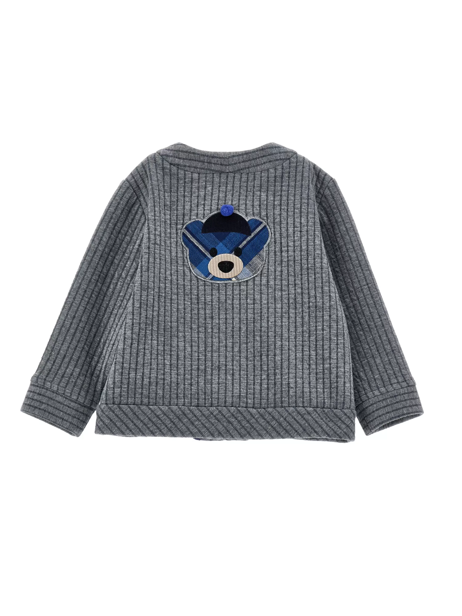 Bambino Monnalisa Cardigan maglia gessata