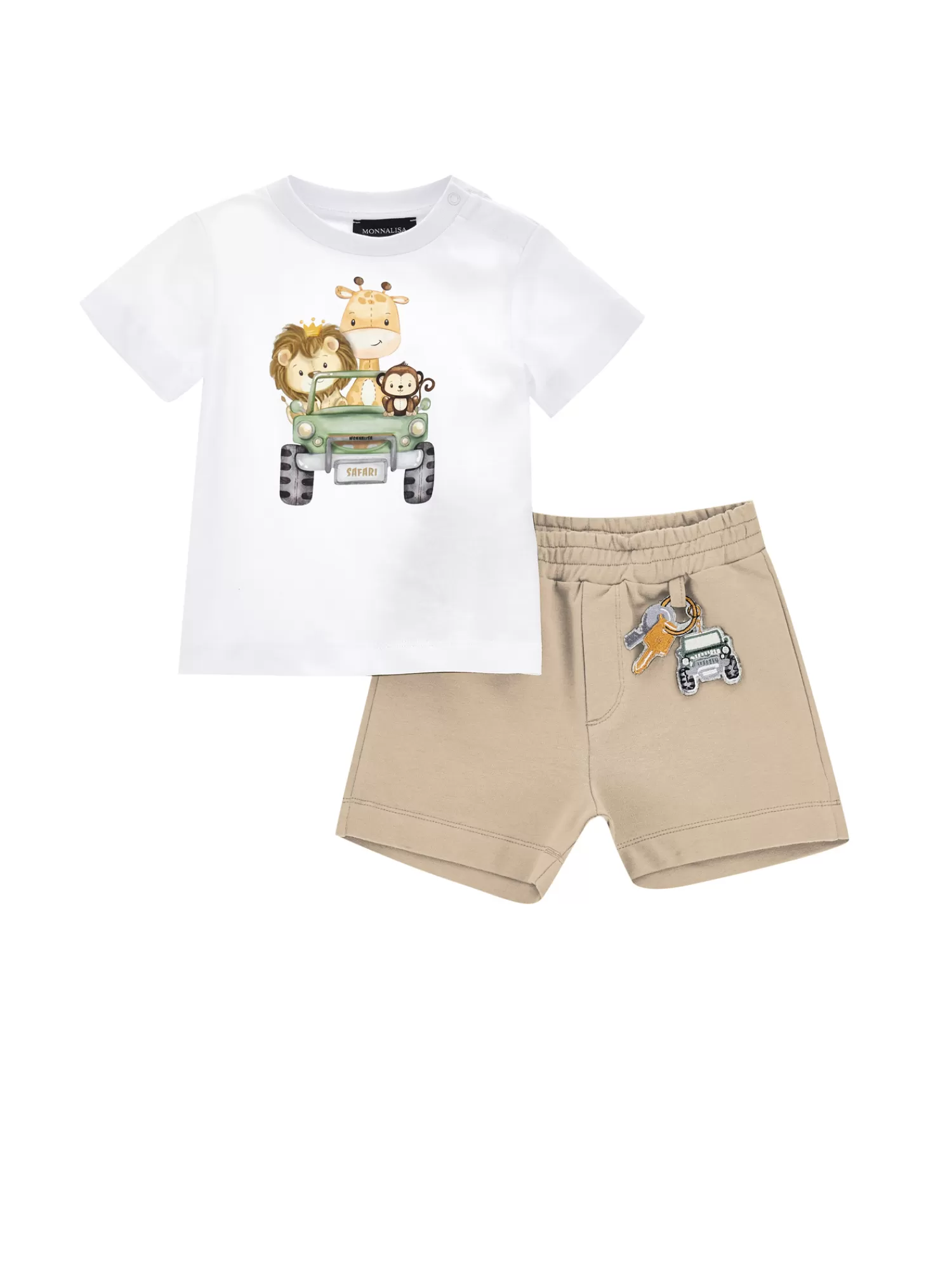 Bambino Monnalisa Completo jersey safari