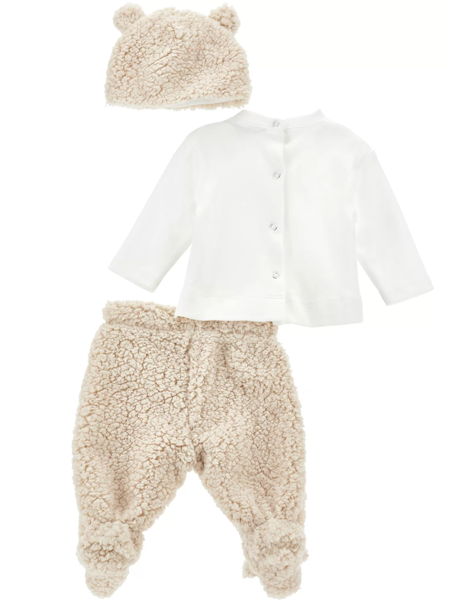 Bambino Monnalisa Completo tre pezzi peluche