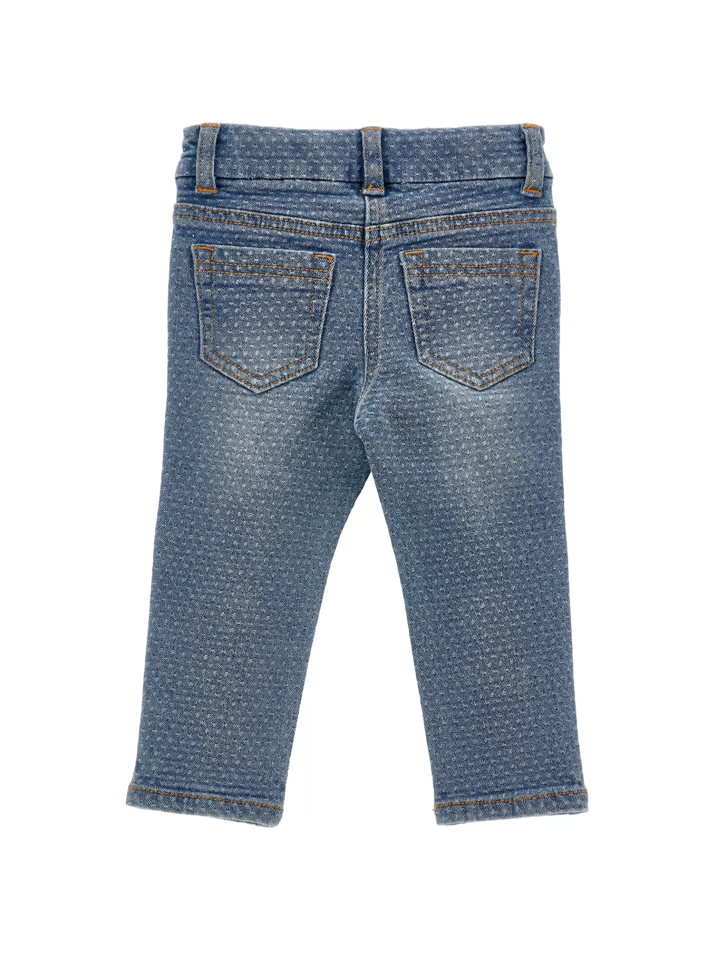 Monnalisa Denim jacquard orsetti