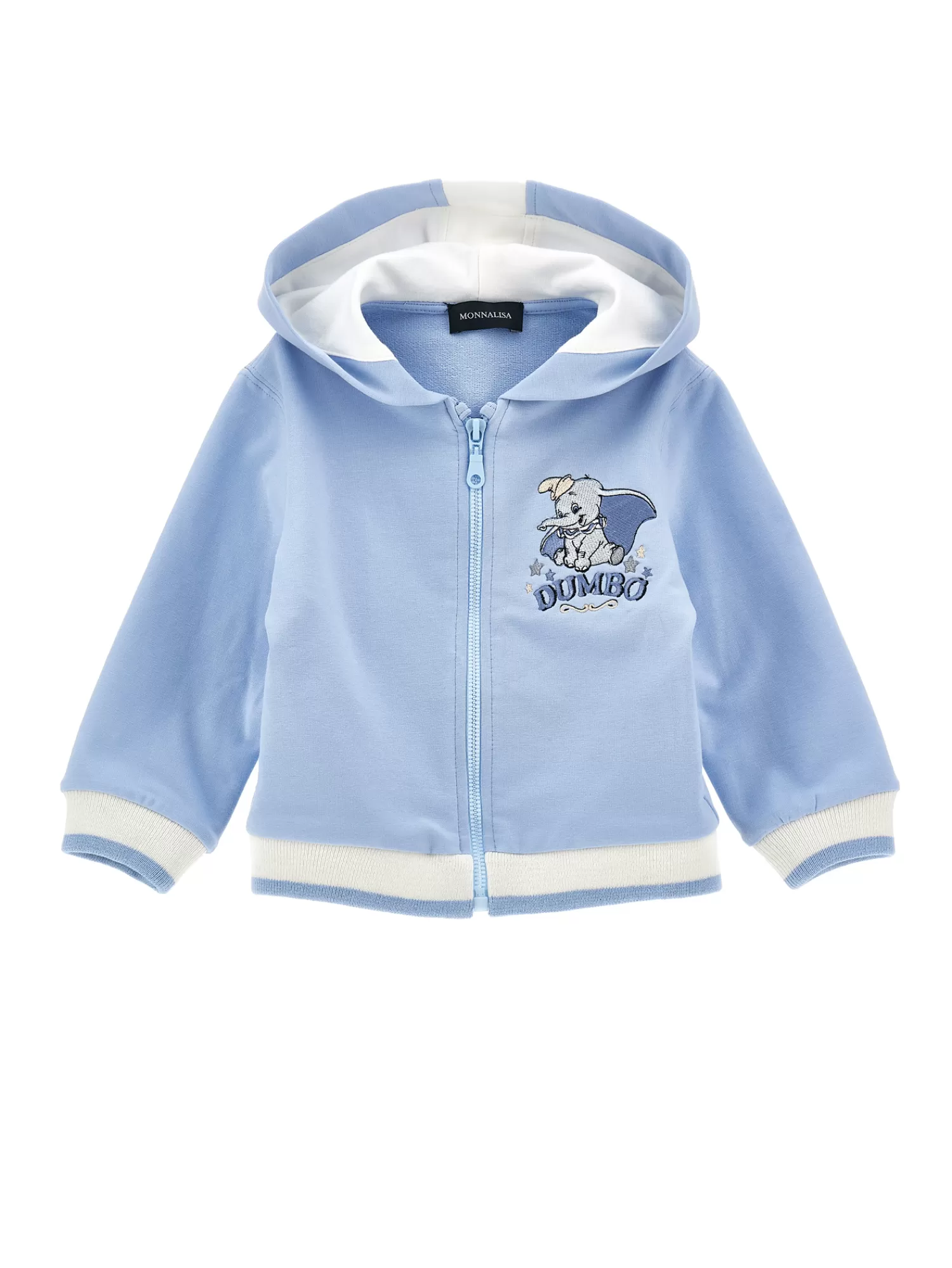 Bambino Monnalisa Felpa hoodie bicolor Dumbo