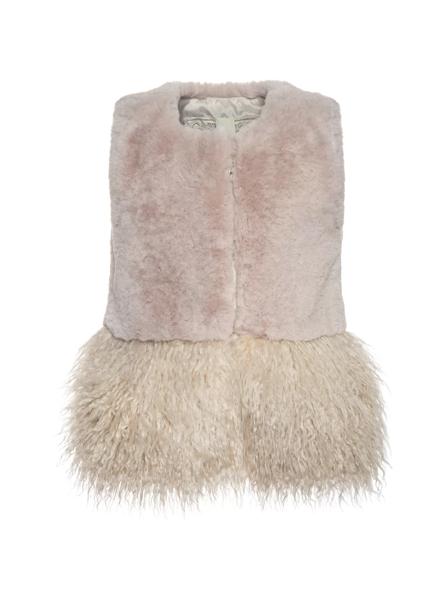 Monnalisa Gilet peluche con mongolia