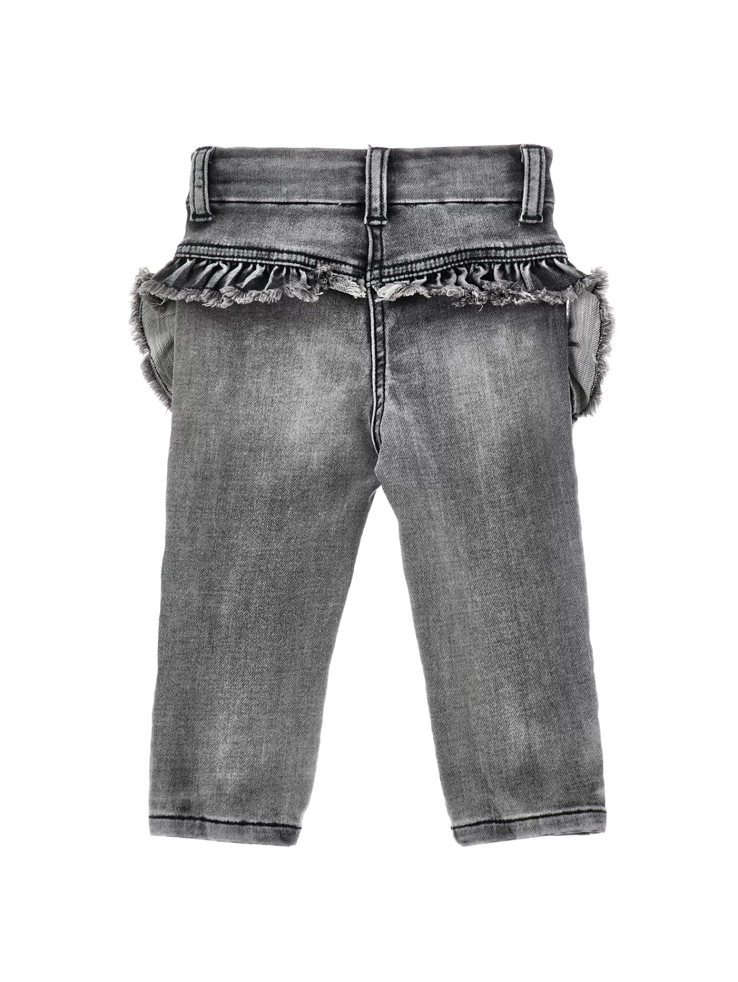 Monnalisa Jeans denim cargo con galette