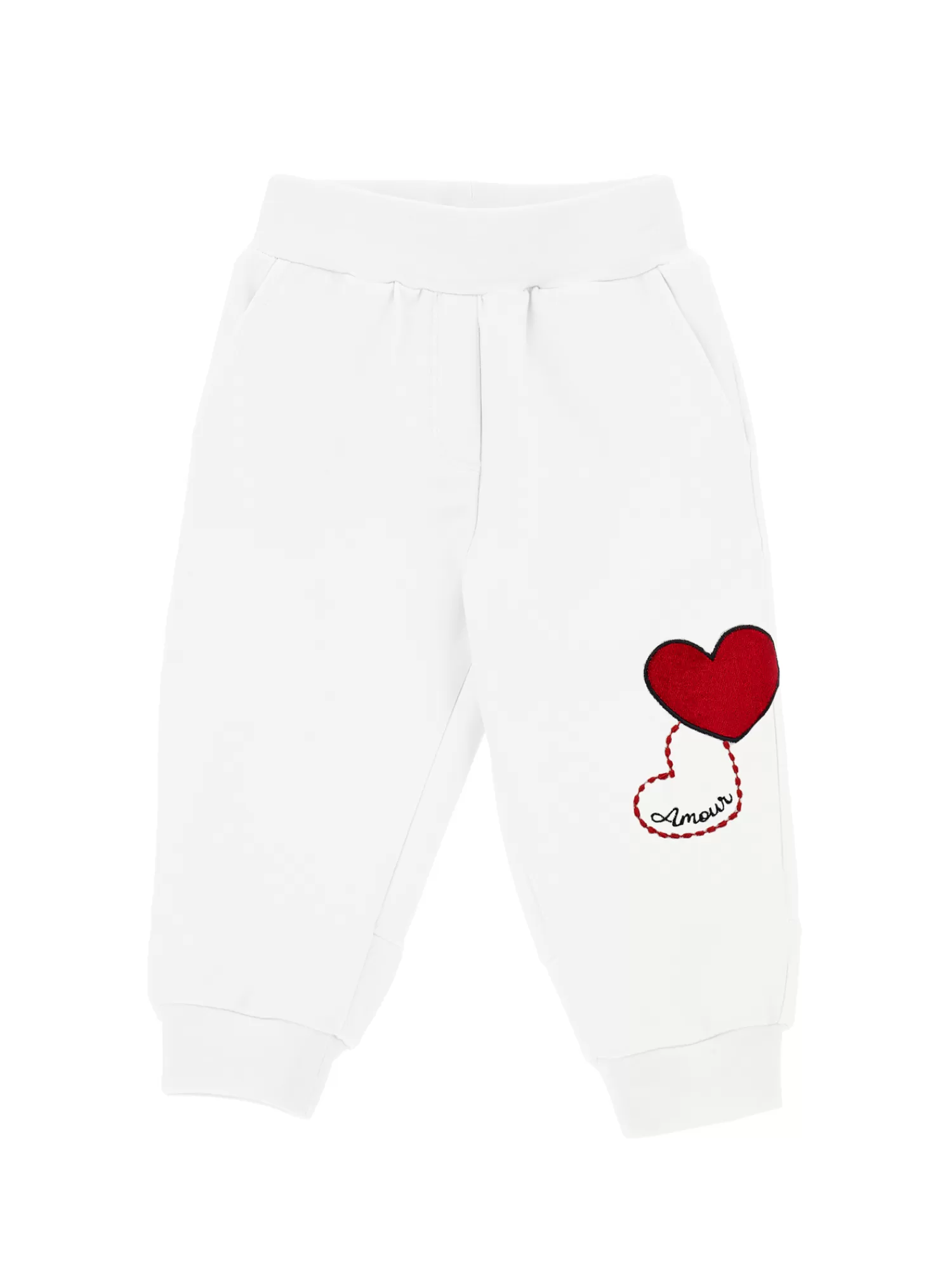 Monnalisa Jogger felpa cuore