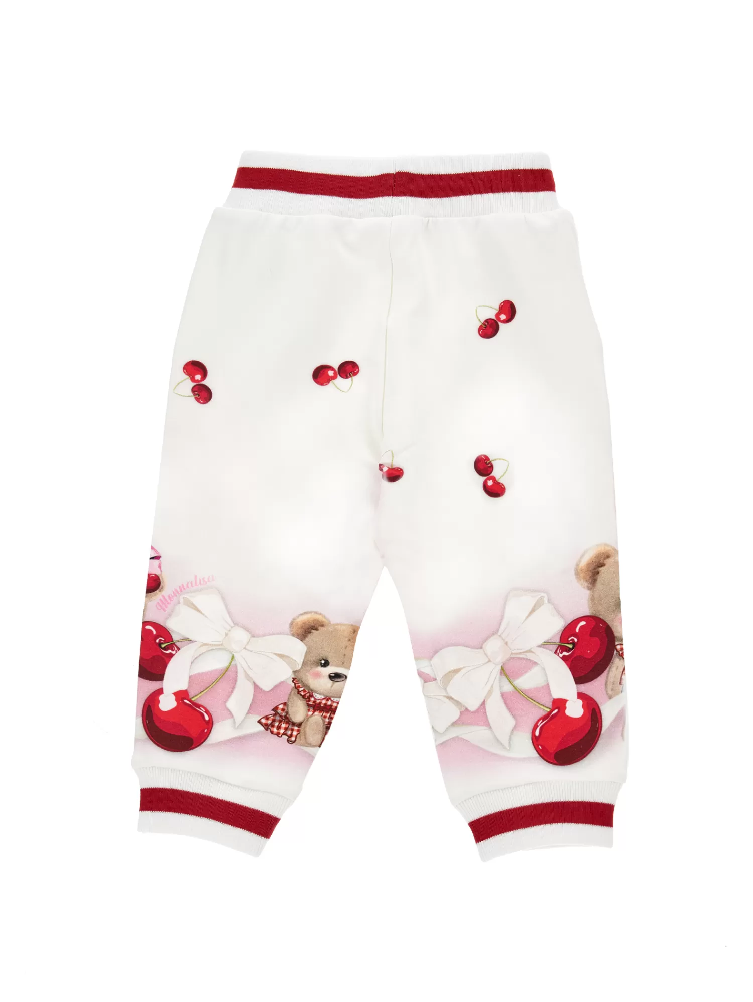 Monnalisa Jogger teddy felpa cotone