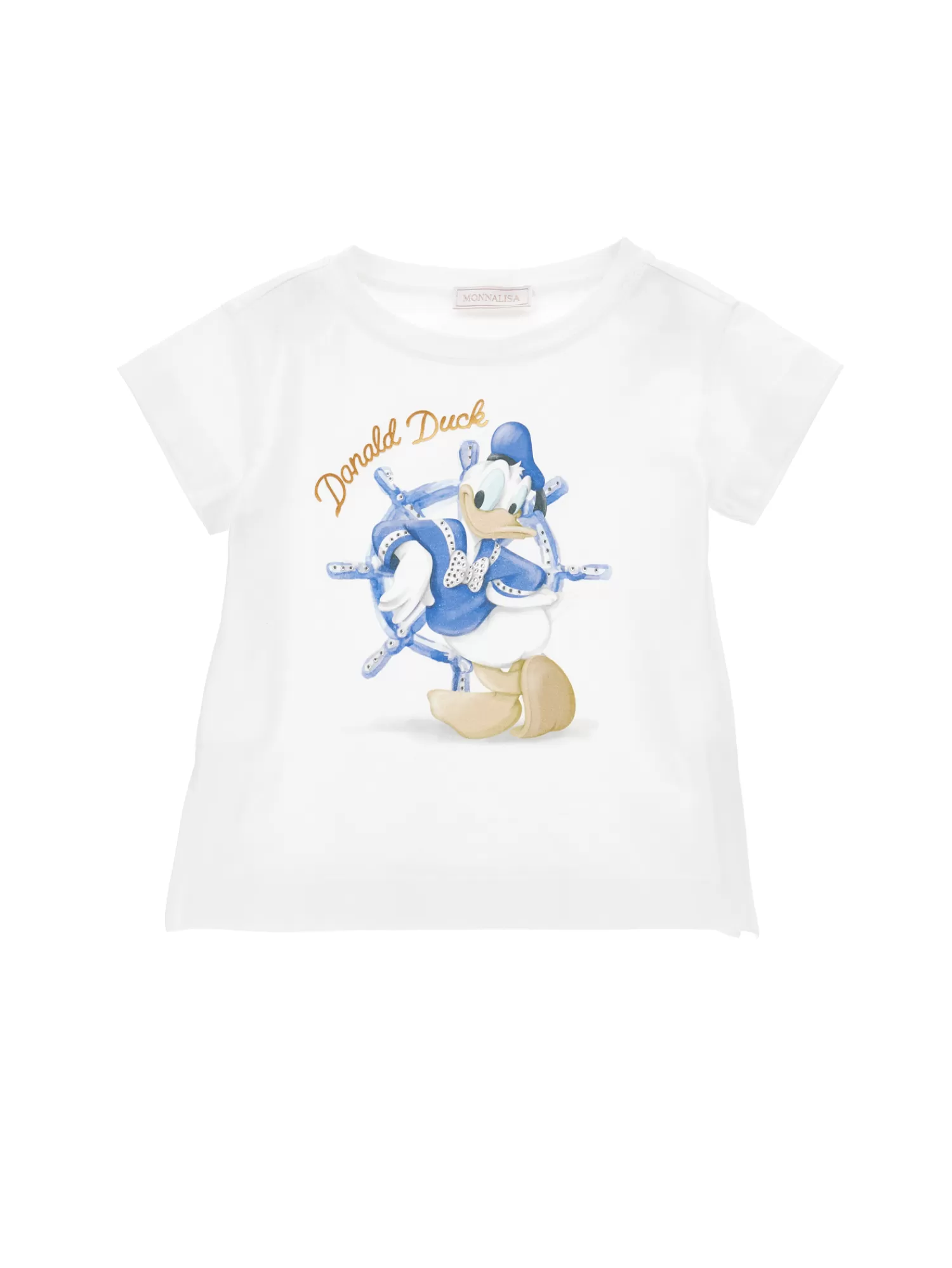 Monnalisa Maxi t-shirt jersey Donald Duck