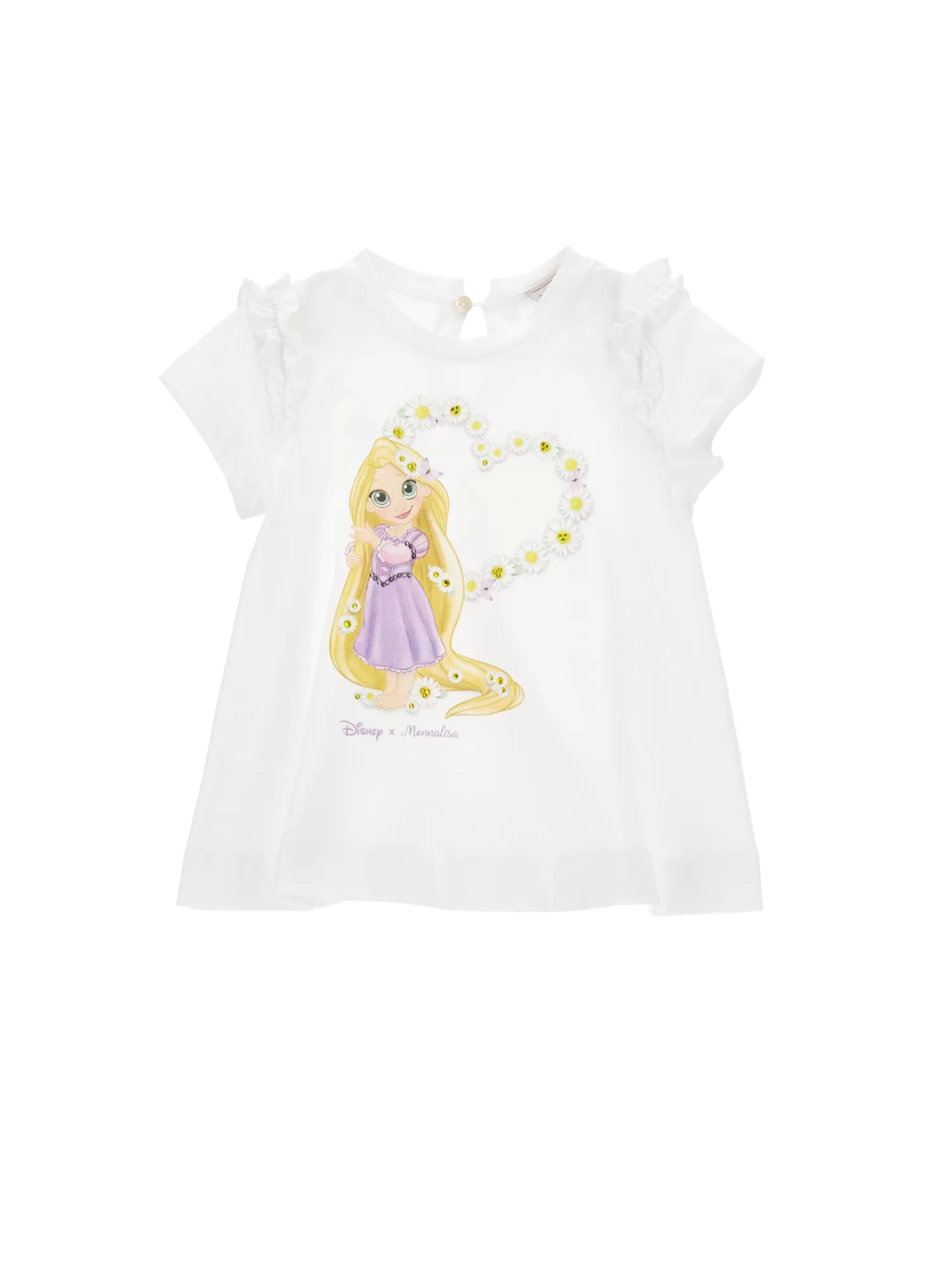 Monnalisa Maxi t-shirt jersey Rapunzel