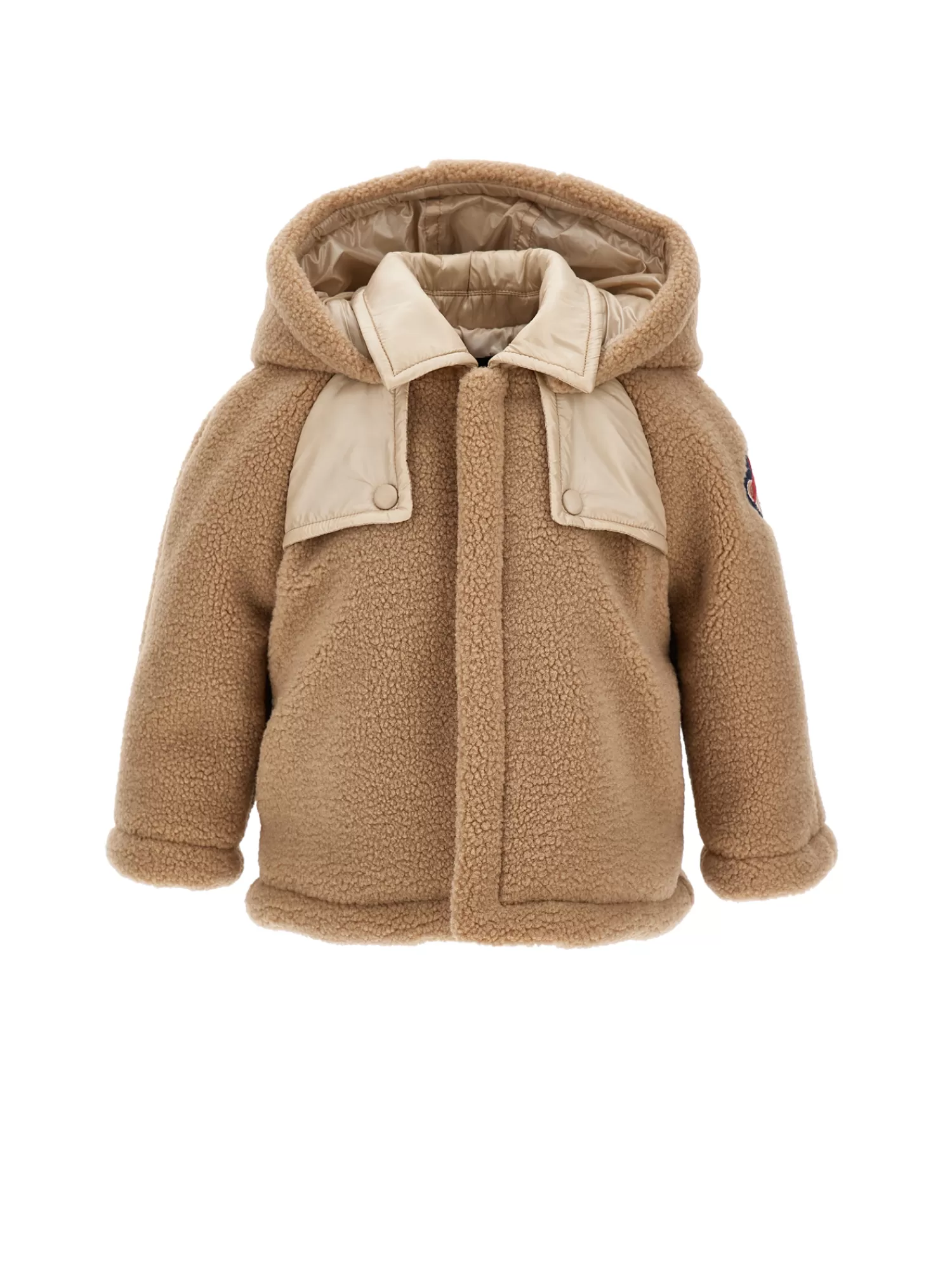 Bambino Monnalisa Peacoat peluche imbottito