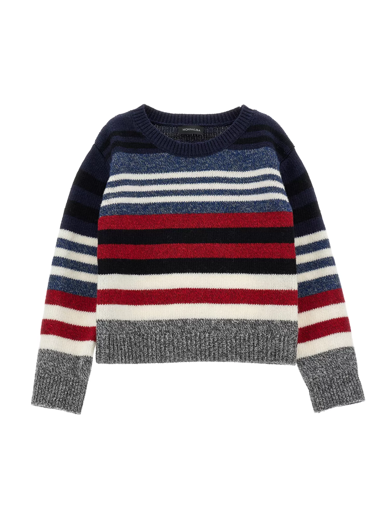 Bambino Monnalisa Pull misto lana righe