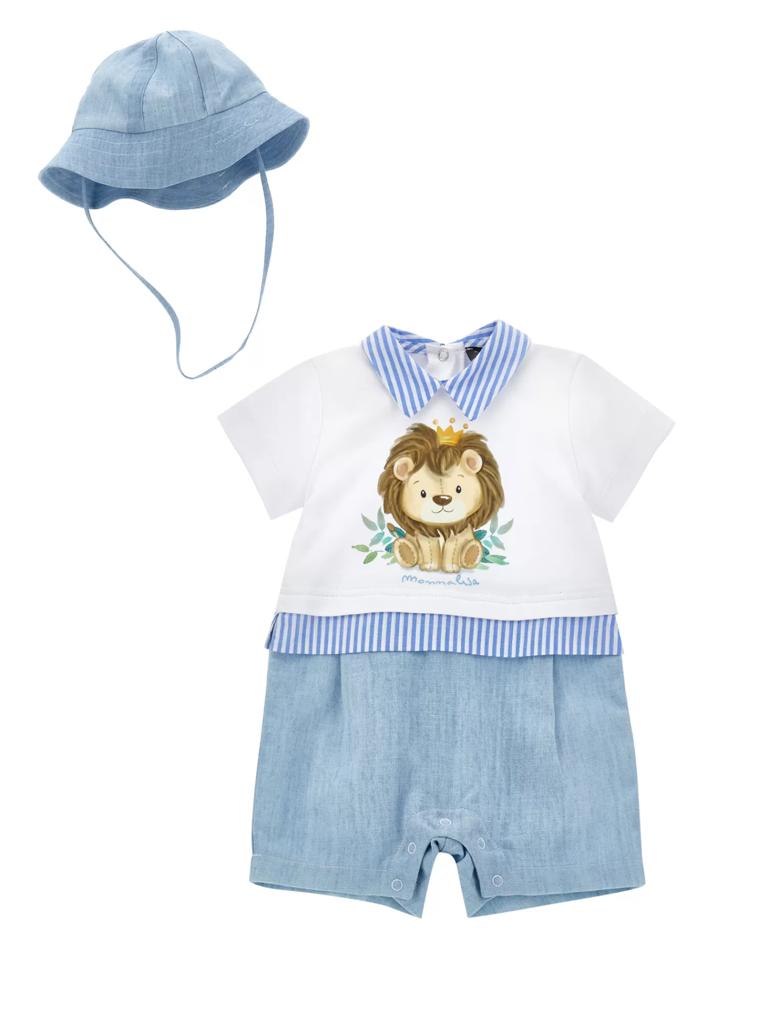 Bambino Monnalisa Set due pezzi leoncino