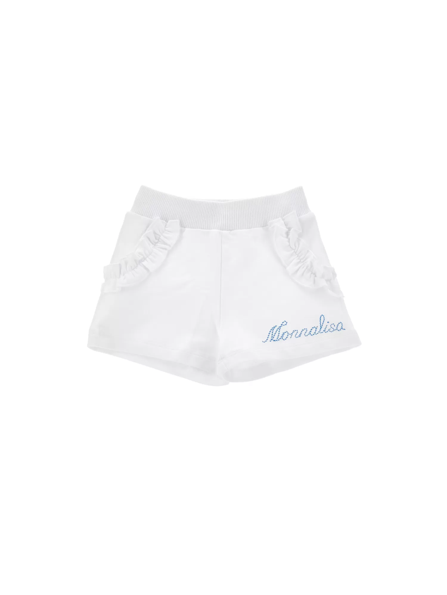 Monnalisa Shorts felpa con rouches