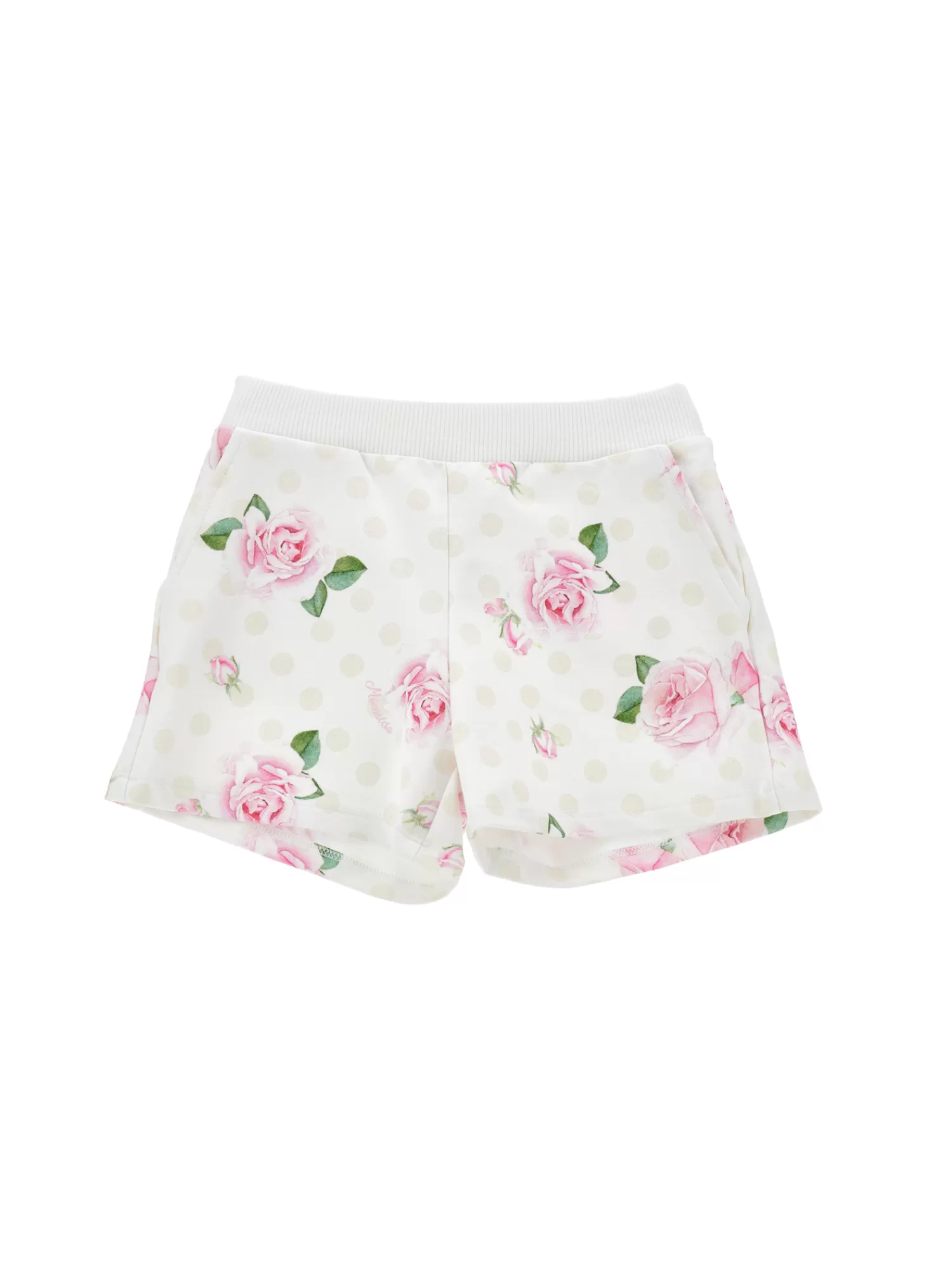 Monnalisa Shorts felpa floreali