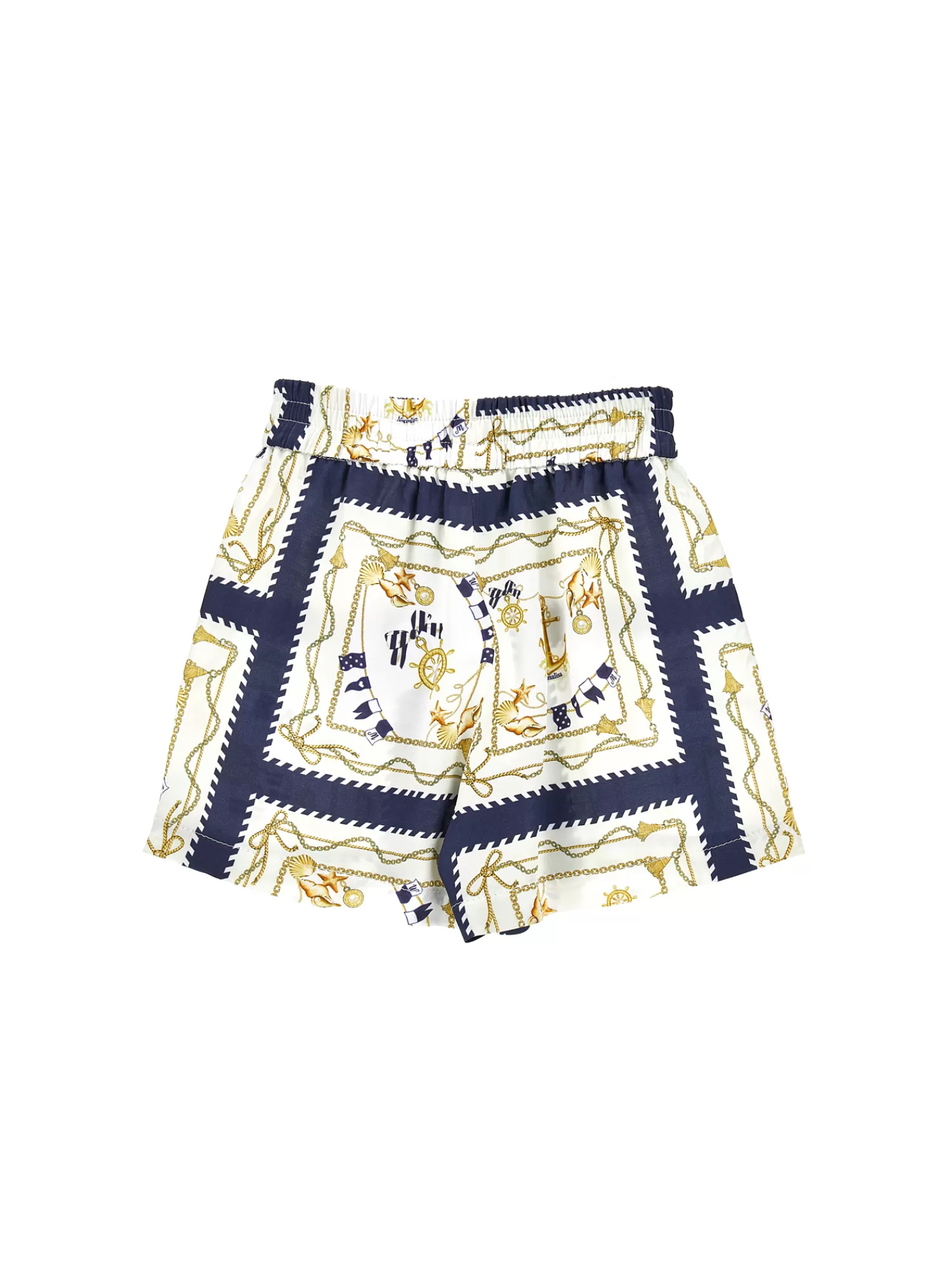 Monnalisa Shorts rasetto marinière