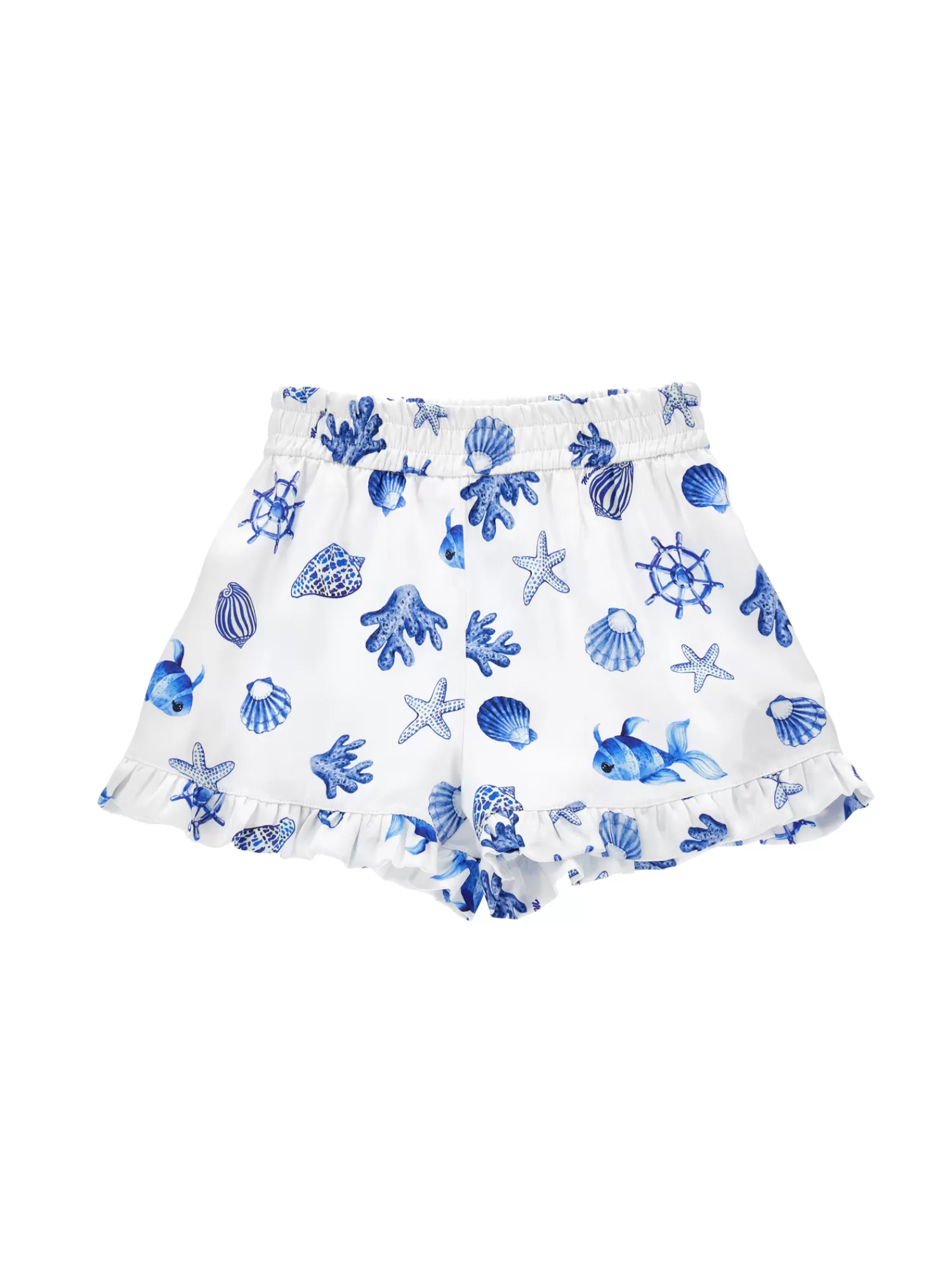 Monnalisa Shorts rasetto stampa marine