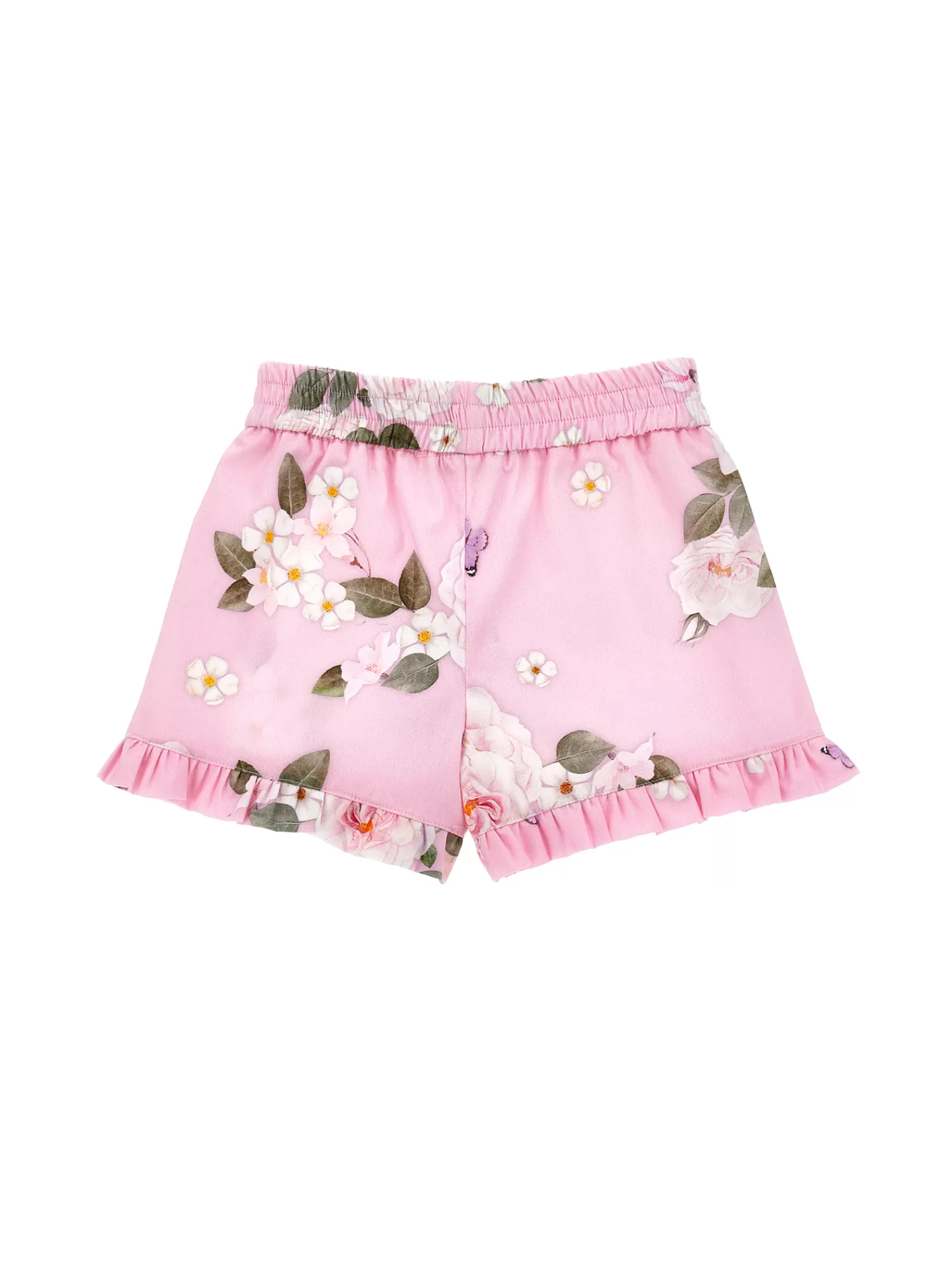 Monnalisa Shorts stampa bouquet