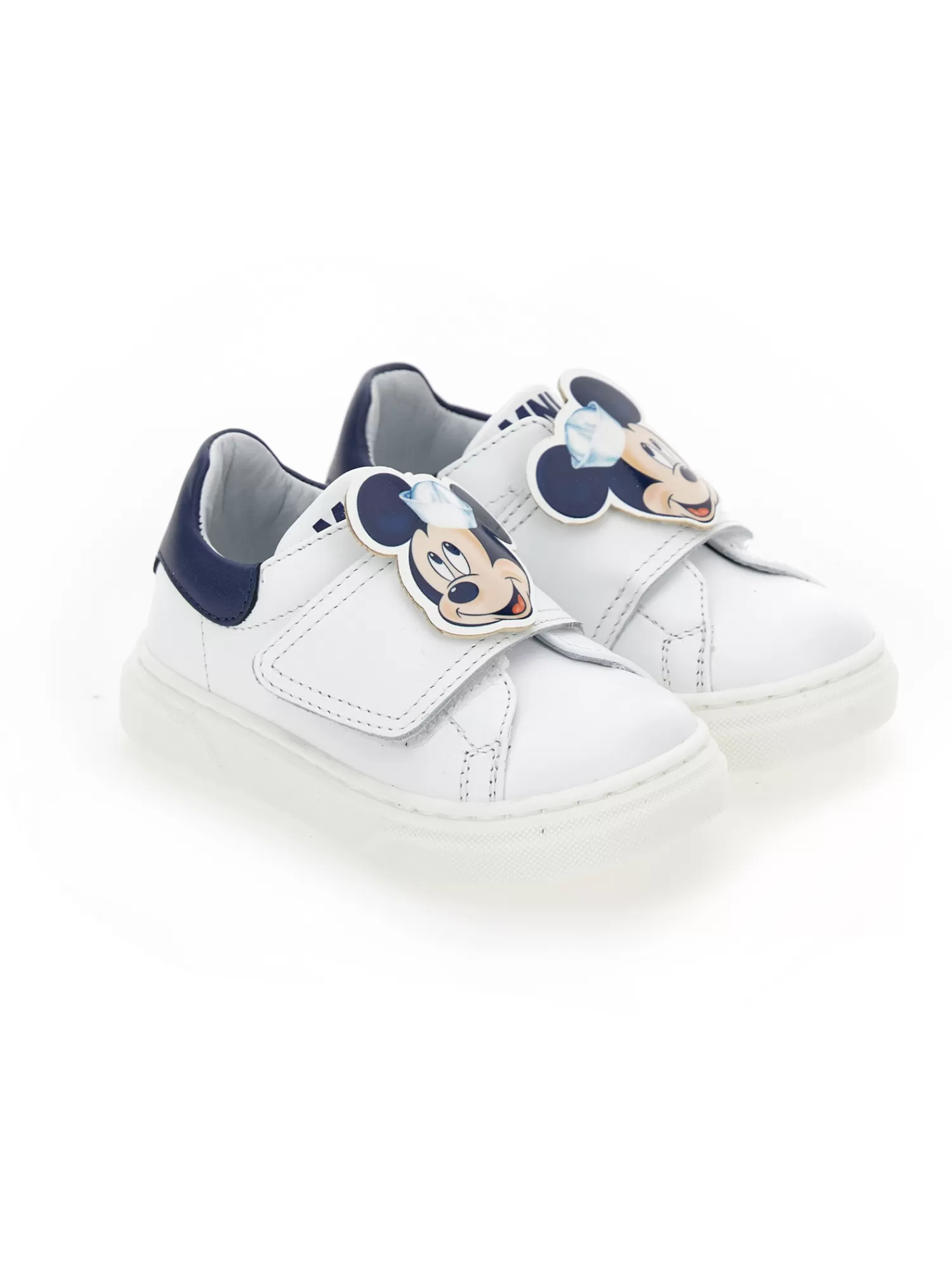 Monnalisa Sneakers pelle con Mickey