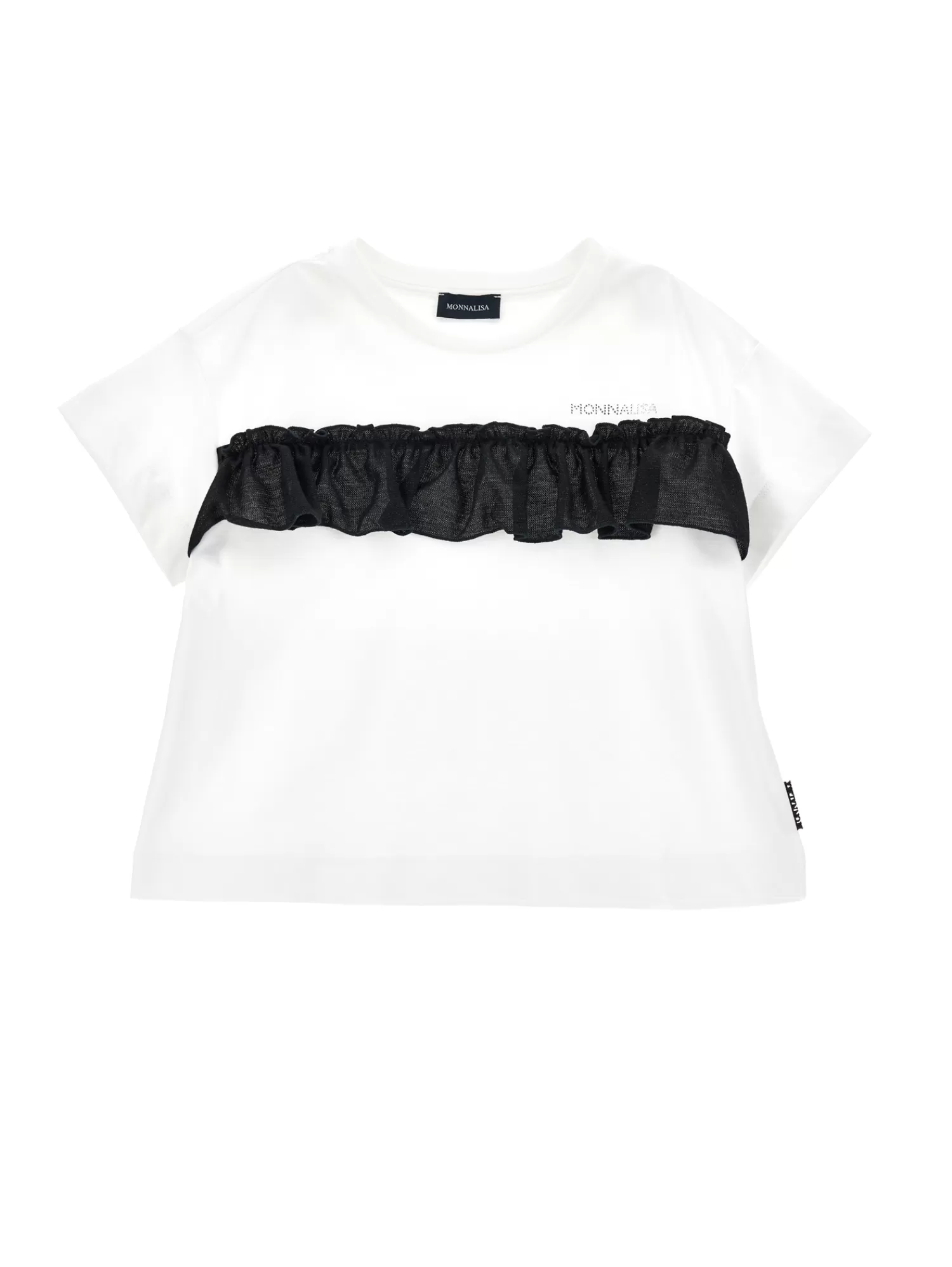 Monnalisa T-shirt con galetta tulle