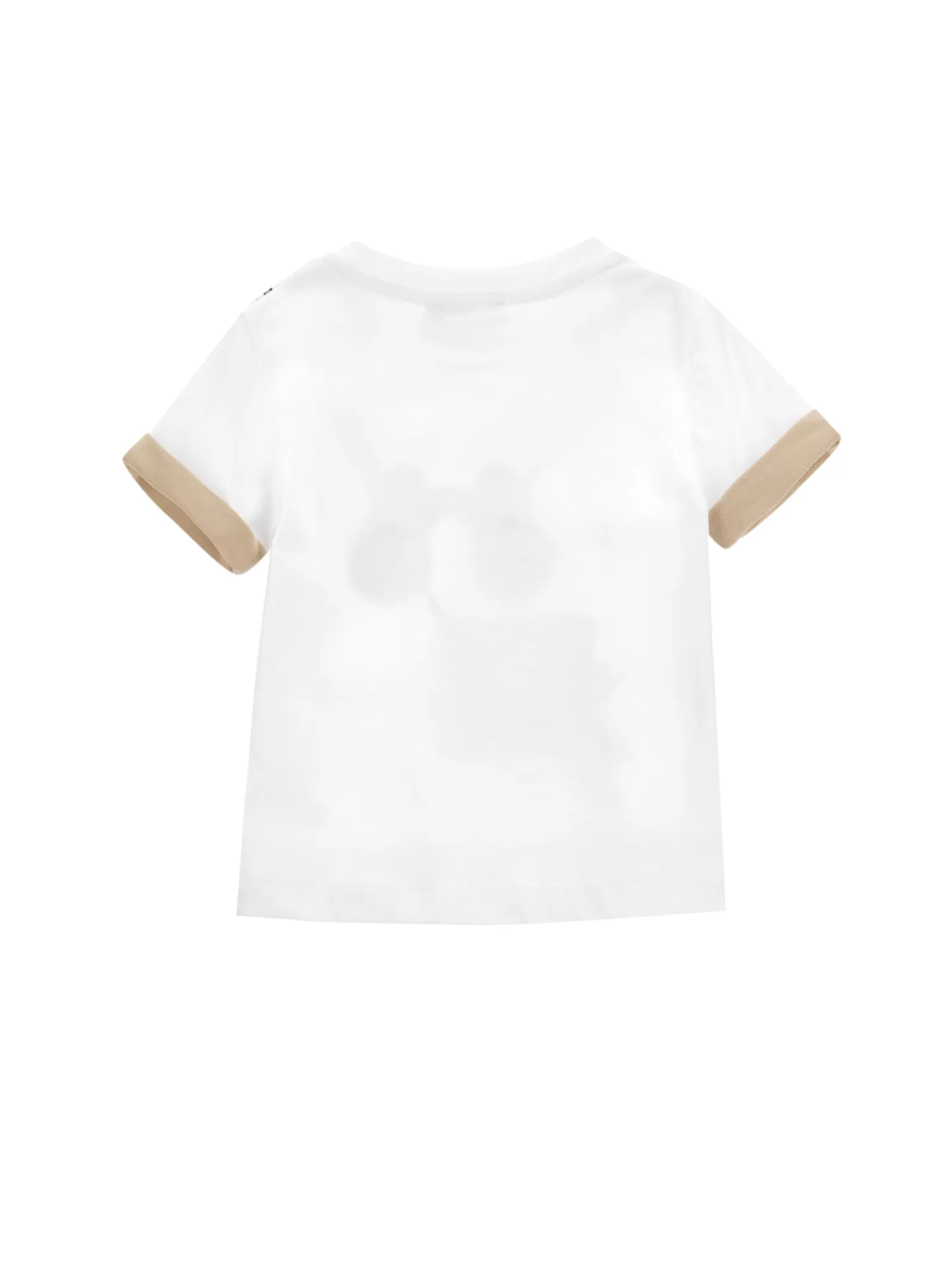 Bambino Monnalisa T-shirt con maniche a risvolto