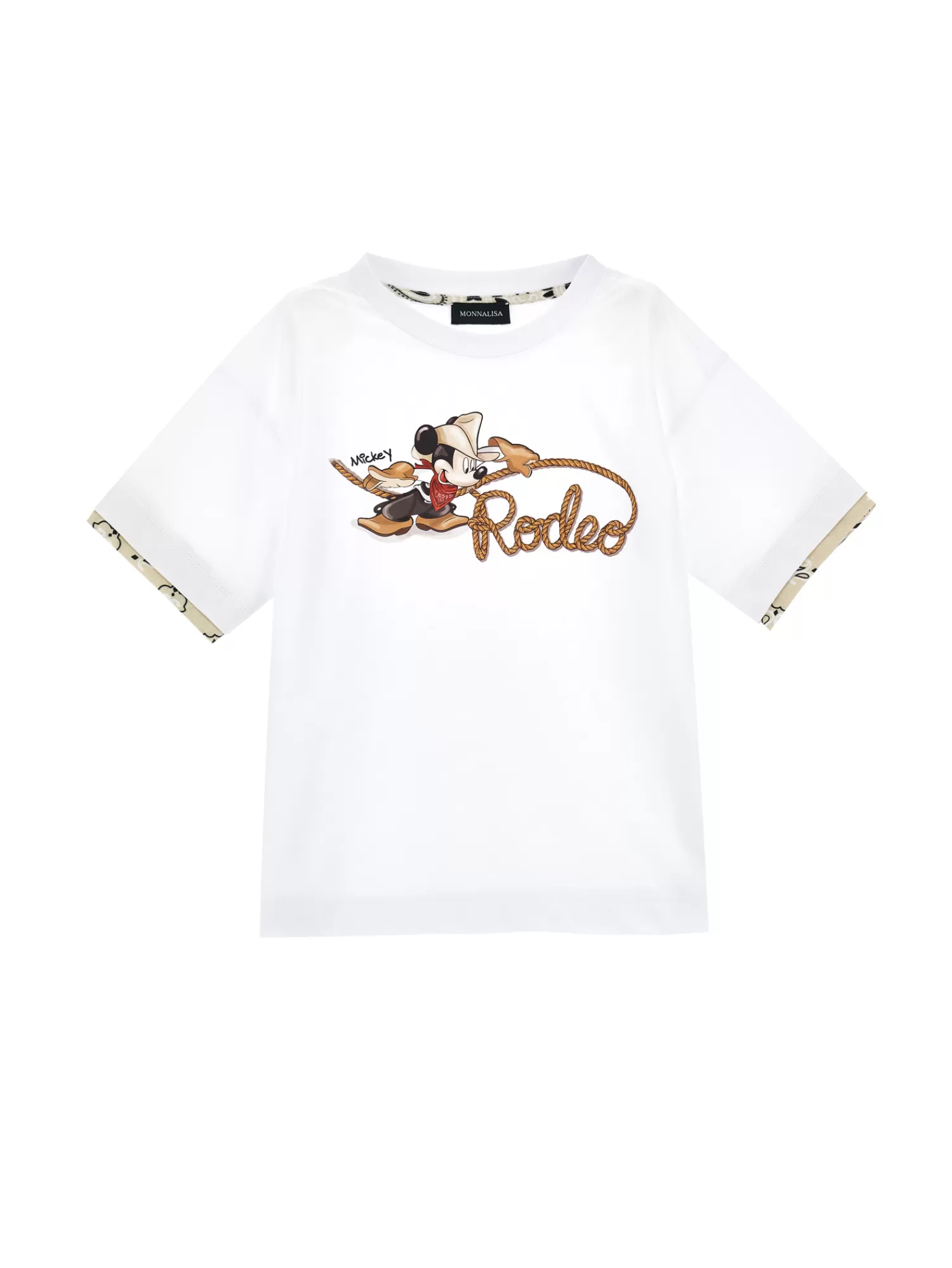 Bambino Monnalisa T-shirt cotone Mickey Mouse