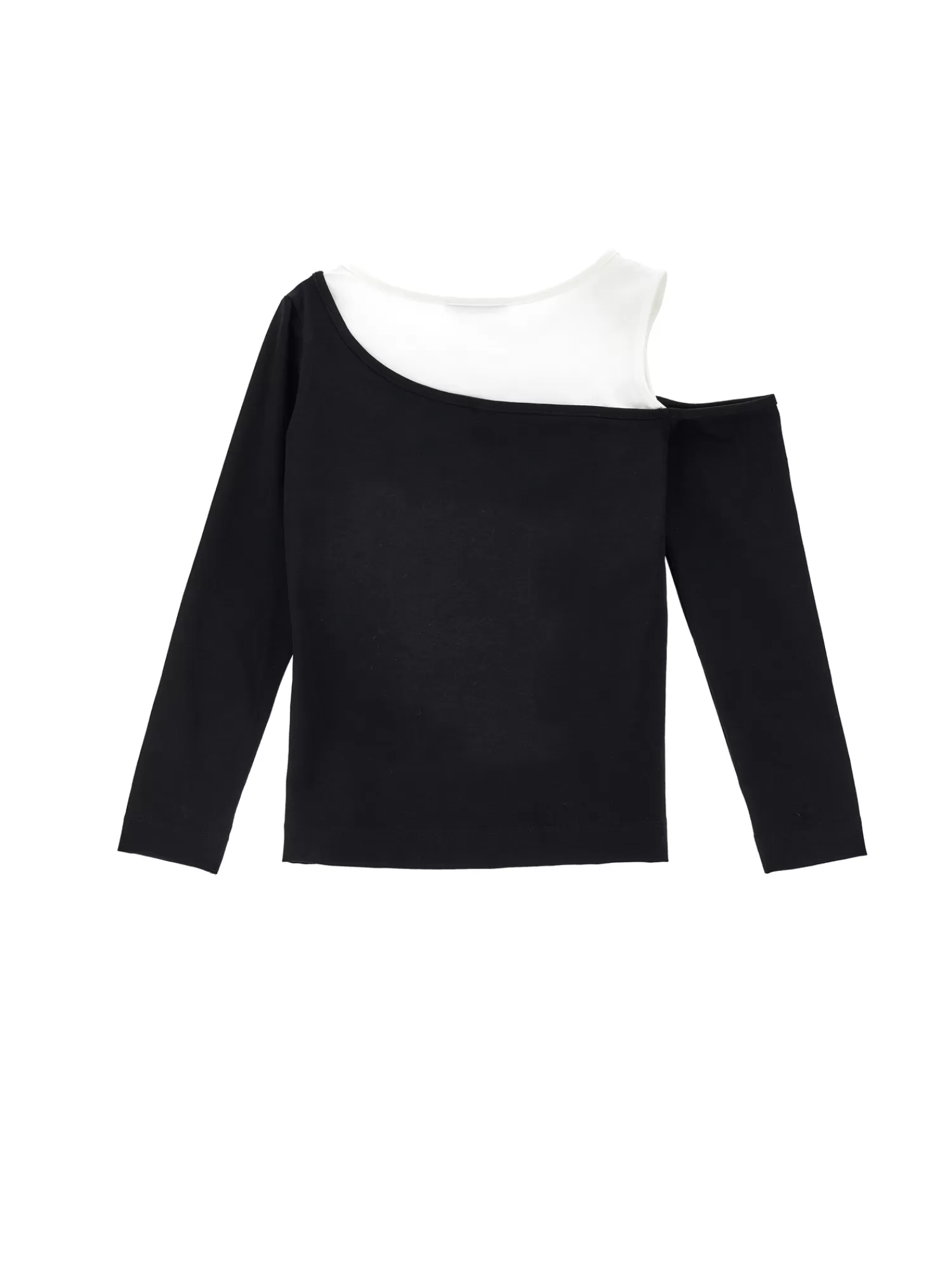 Monnalisa T-shirt cotone organico cut out