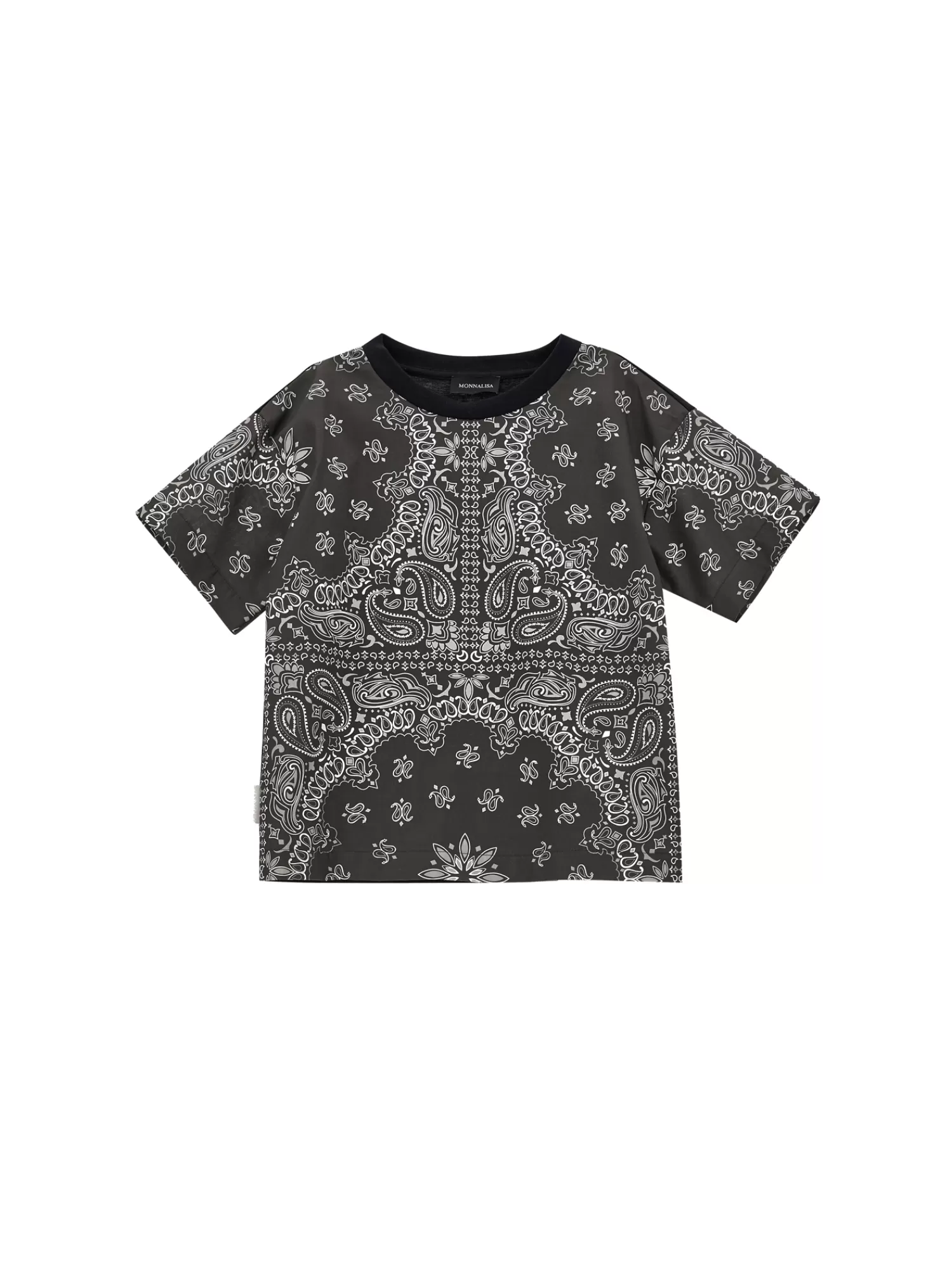 Bambino Monnalisa T-shirt cotone paisley