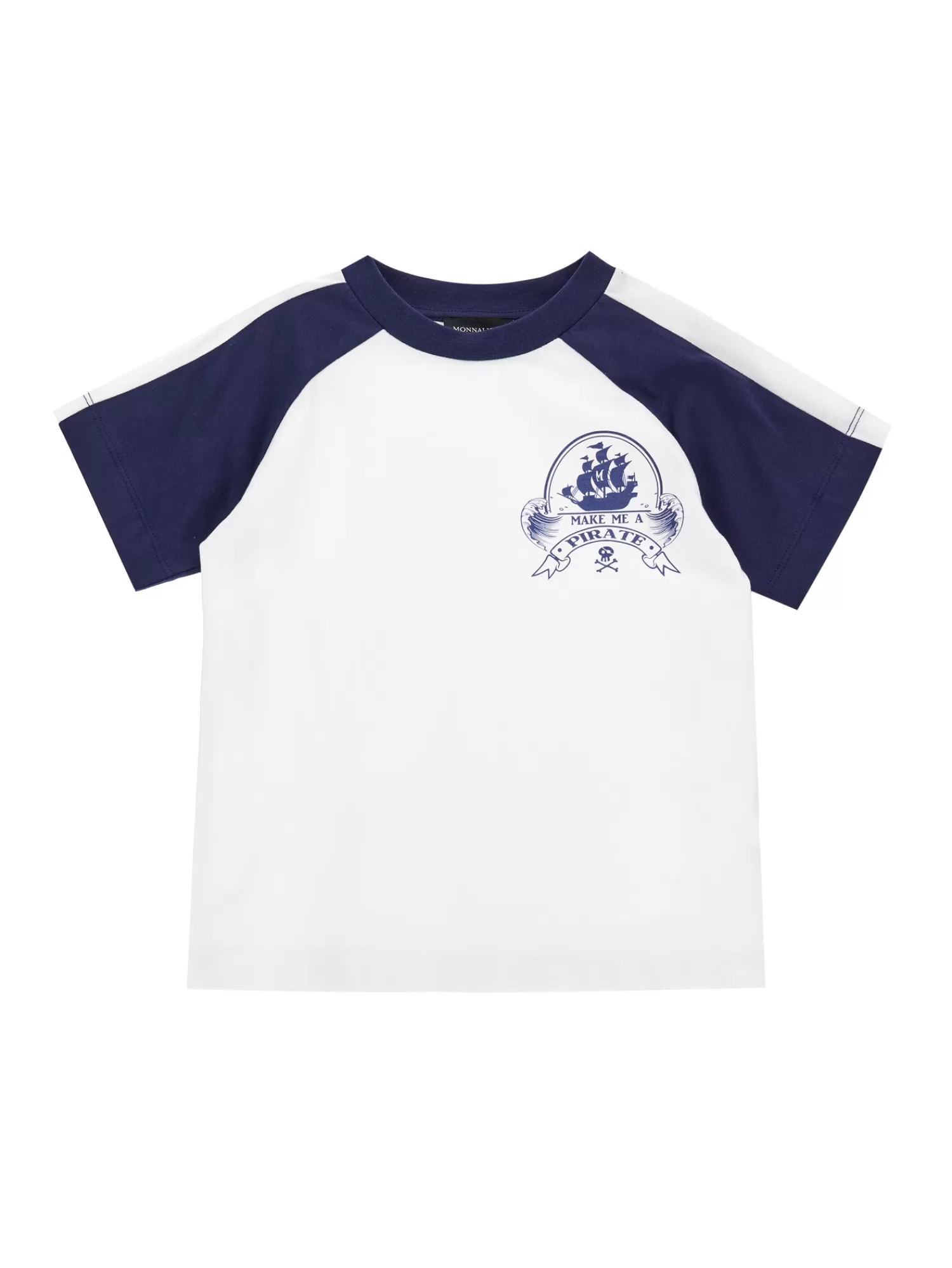 Bambino Monnalisa T-shirt jersey bicolor