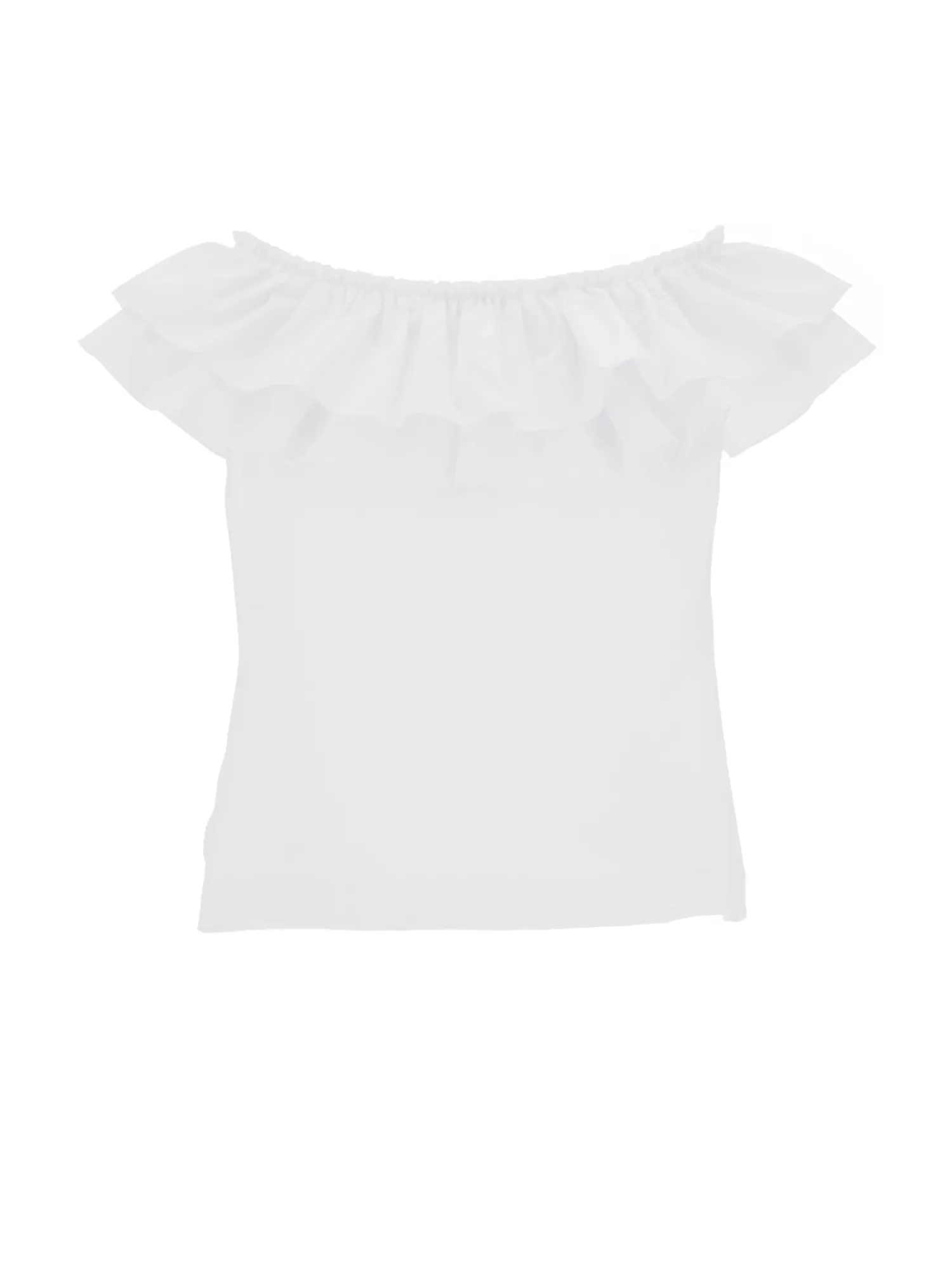 Monnalisa T-shirt jersey con maxigale