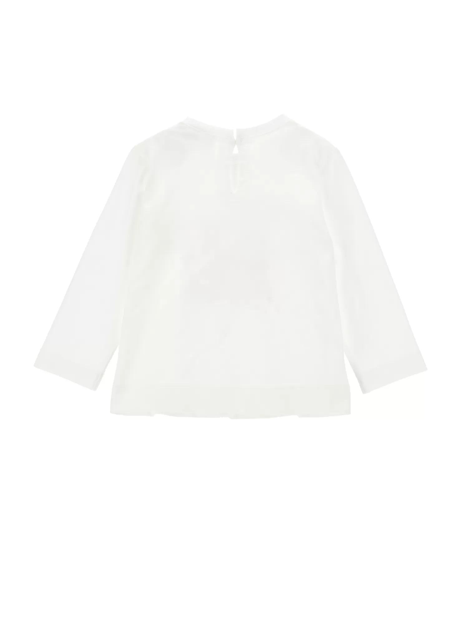 Monnalisa T-shirt jersey cotone con tulle