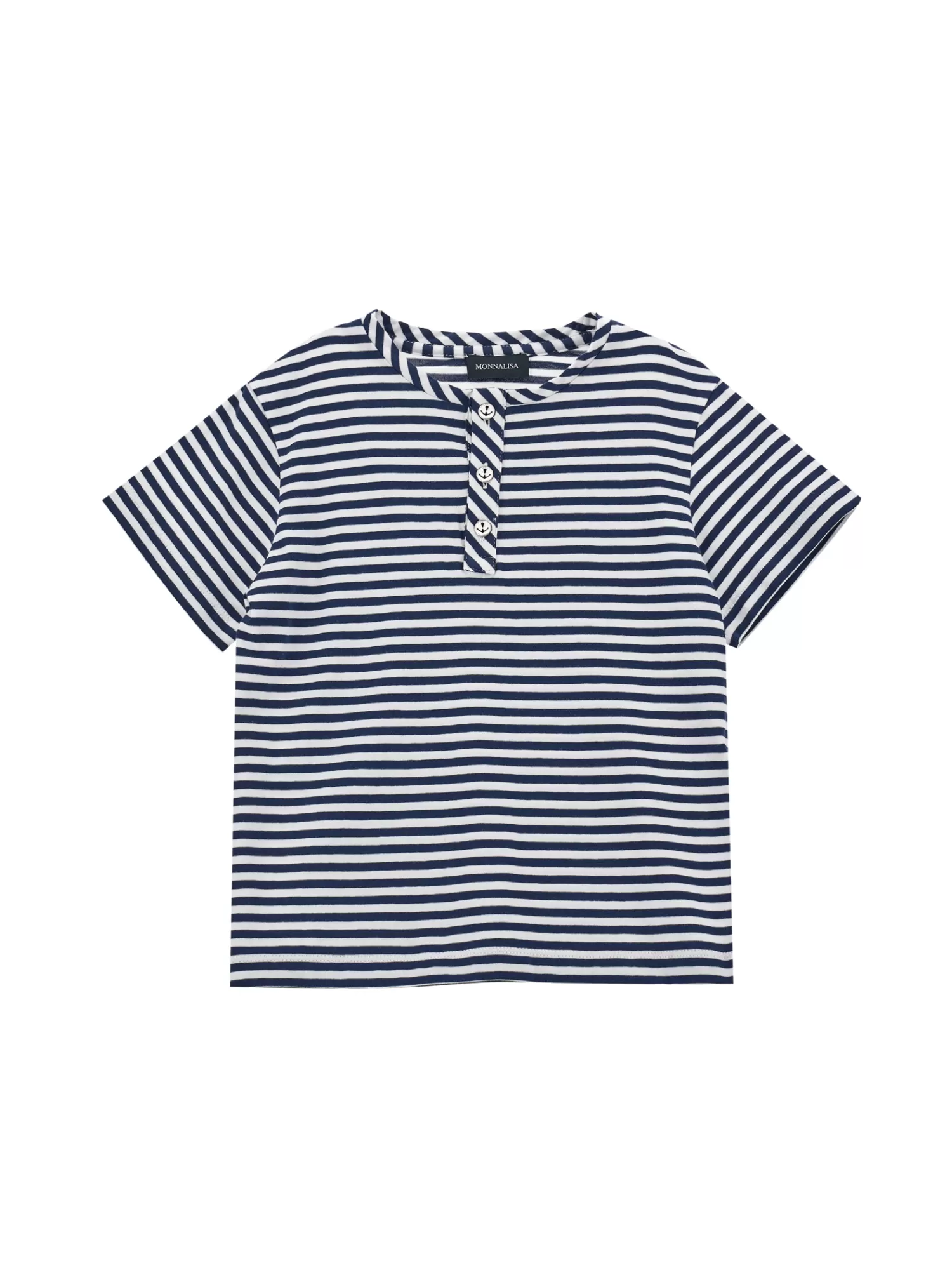 Bambino Monnalisa T-shirt jersey rigata