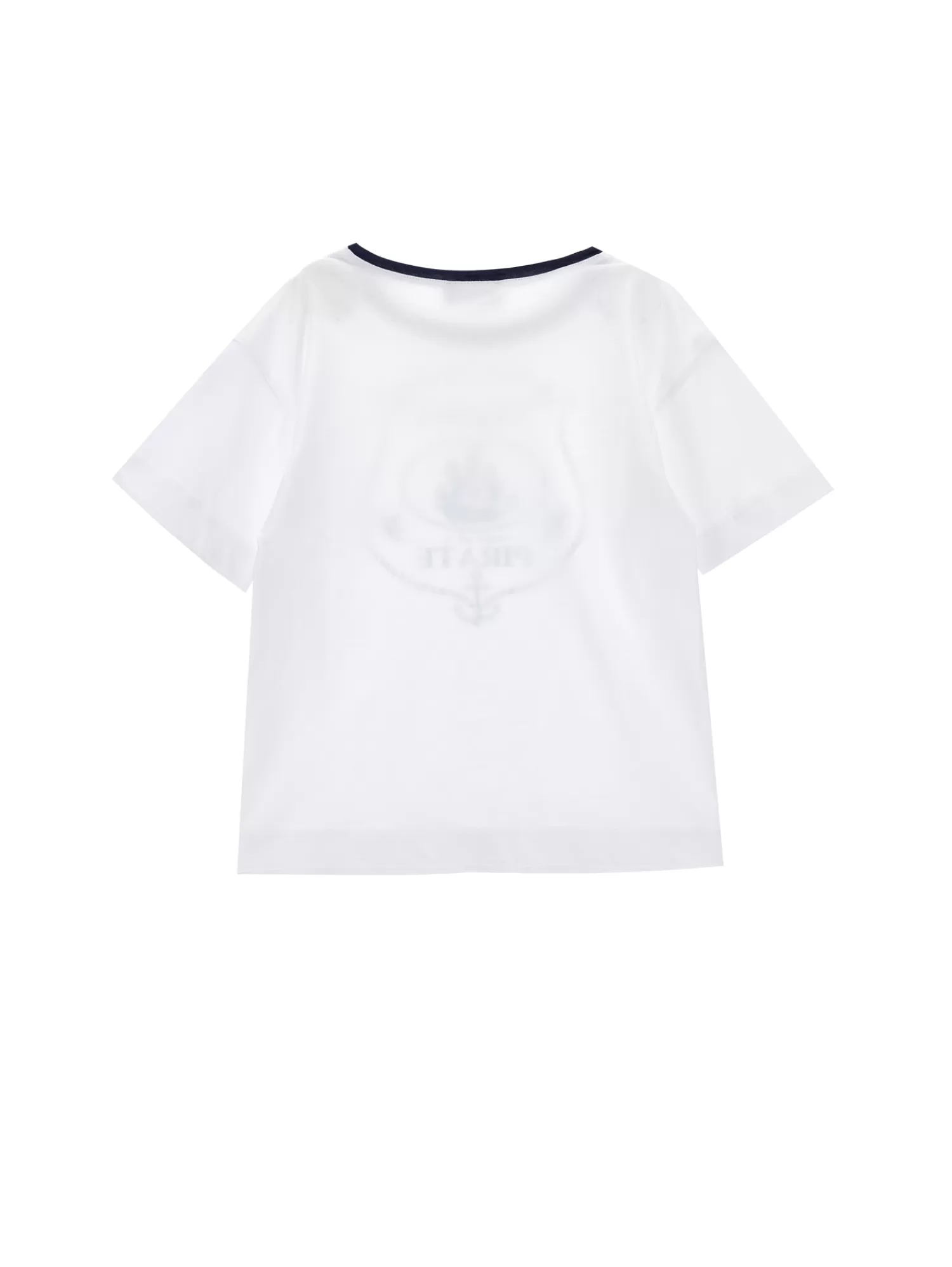 Bambino Monnalisa T-shirt jersey stampa stemma