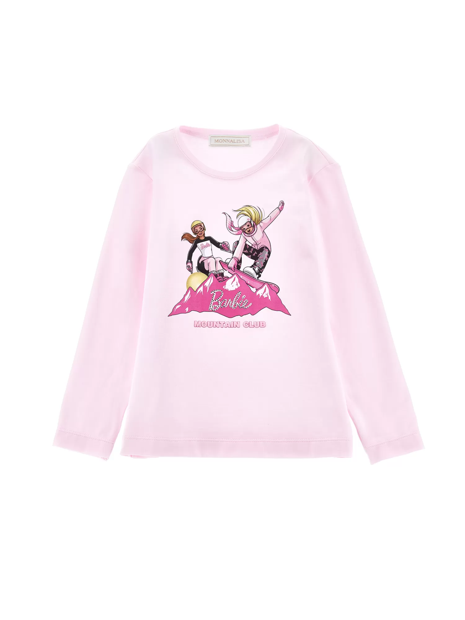 Monnalisa T-shirt jersey strass Barbie™