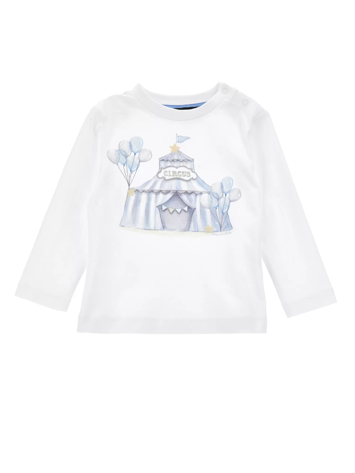 Bambino Monnalisa T-shirt maxi stampa circus