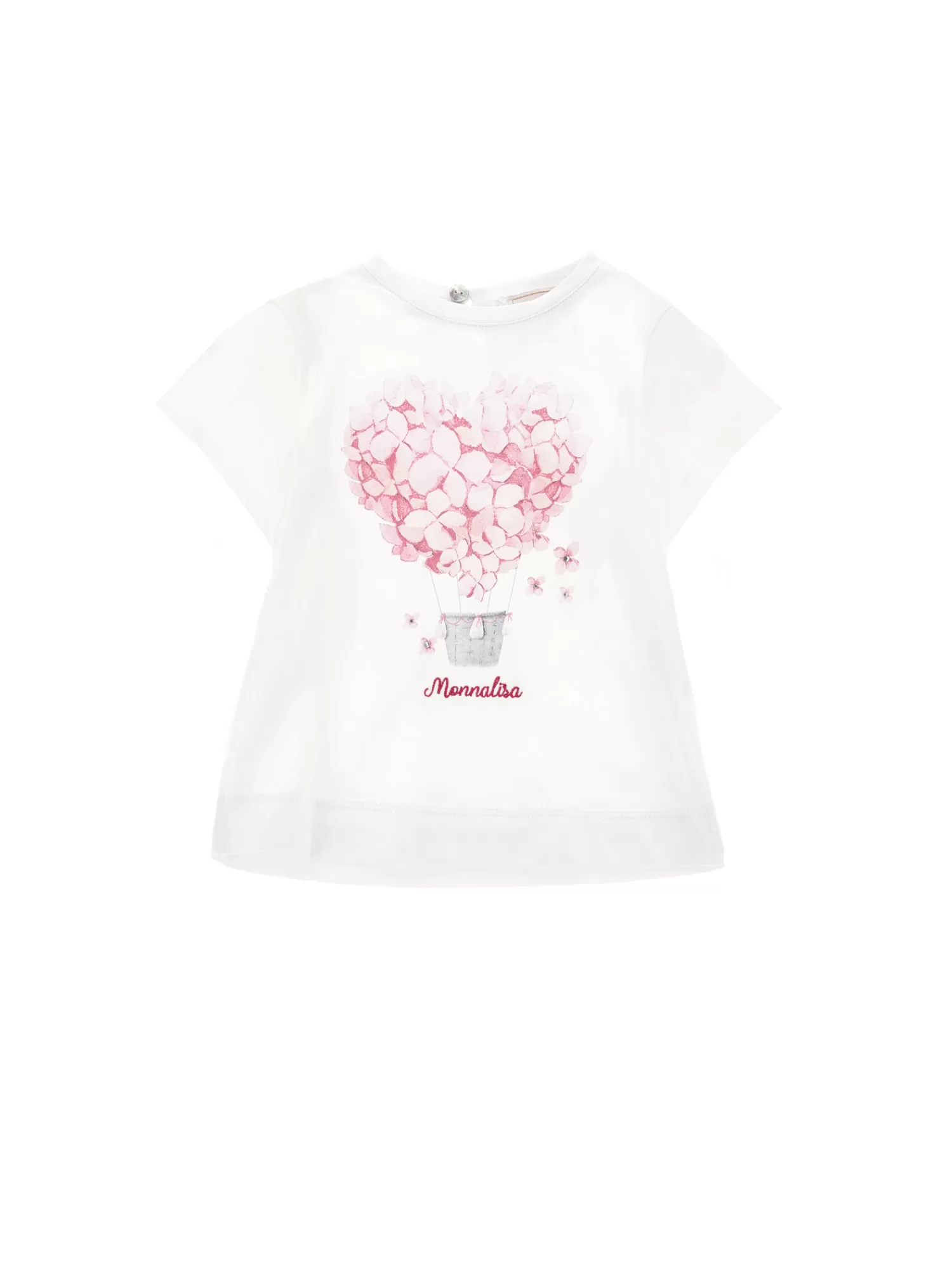 Monnalisa T-shirt stampa mongolfiera